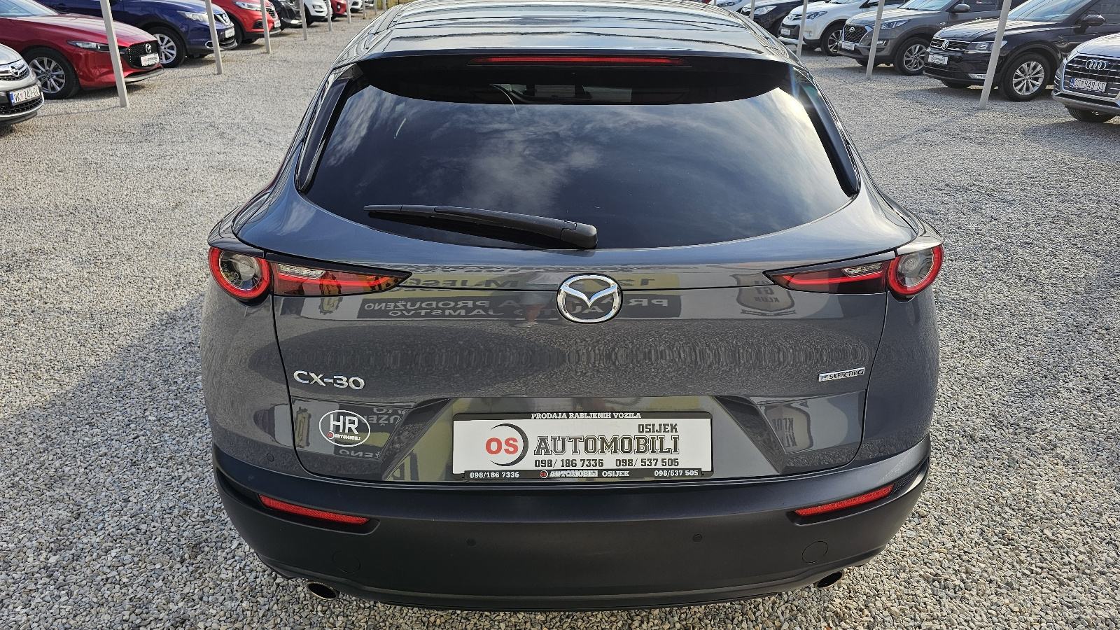 Mazda CX-30 G150,FUUL LED,NAVIGACIJA,KAMERA,ŠIBER,ALU 18,JAMSTVO, fotografija 4