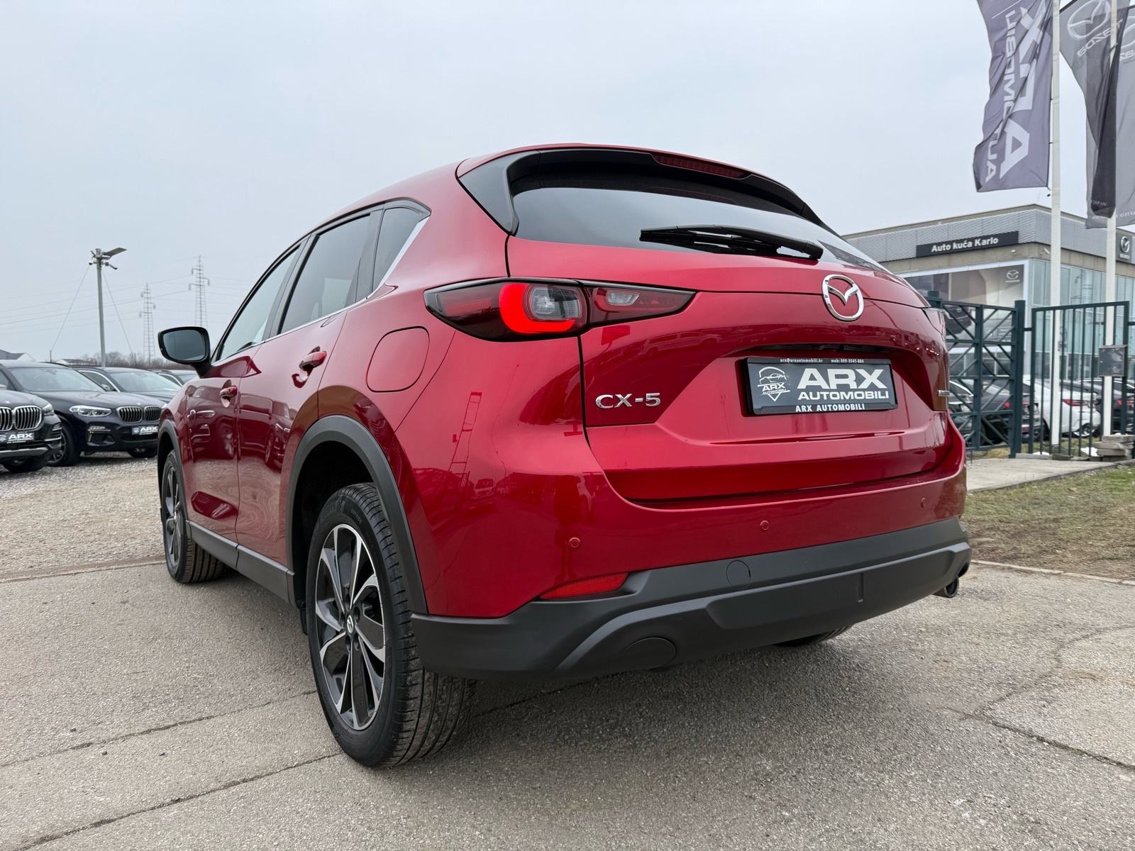 Mazda CX-5 CD150 AUTOMATIK °NAVI°KAMERA°MRTVI KUT°LEASING BEZ UČEŠĆA°, fotografija 8