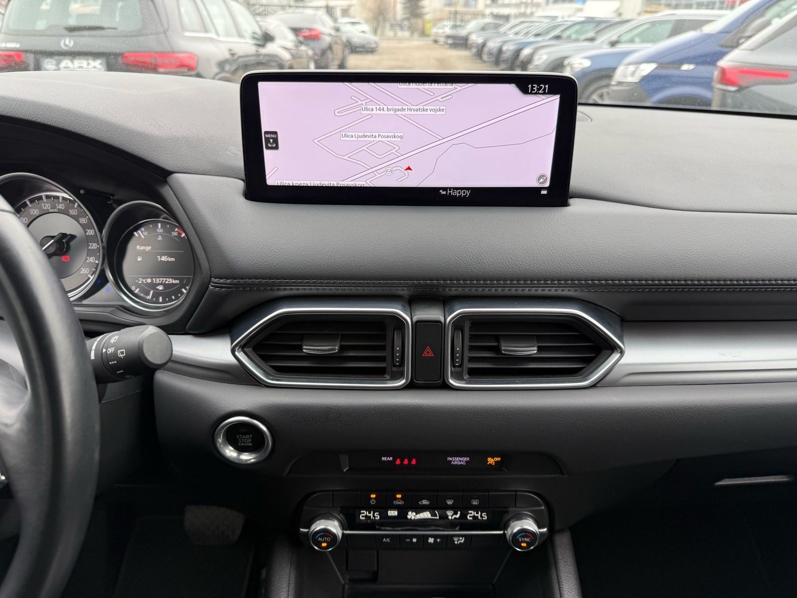 Mazda CX-5 CD150 AUTOMATIK °NAVI°KAMERA°MRTVI KUT°LEASING BEZ UČEŠĆA°, fotografija 14