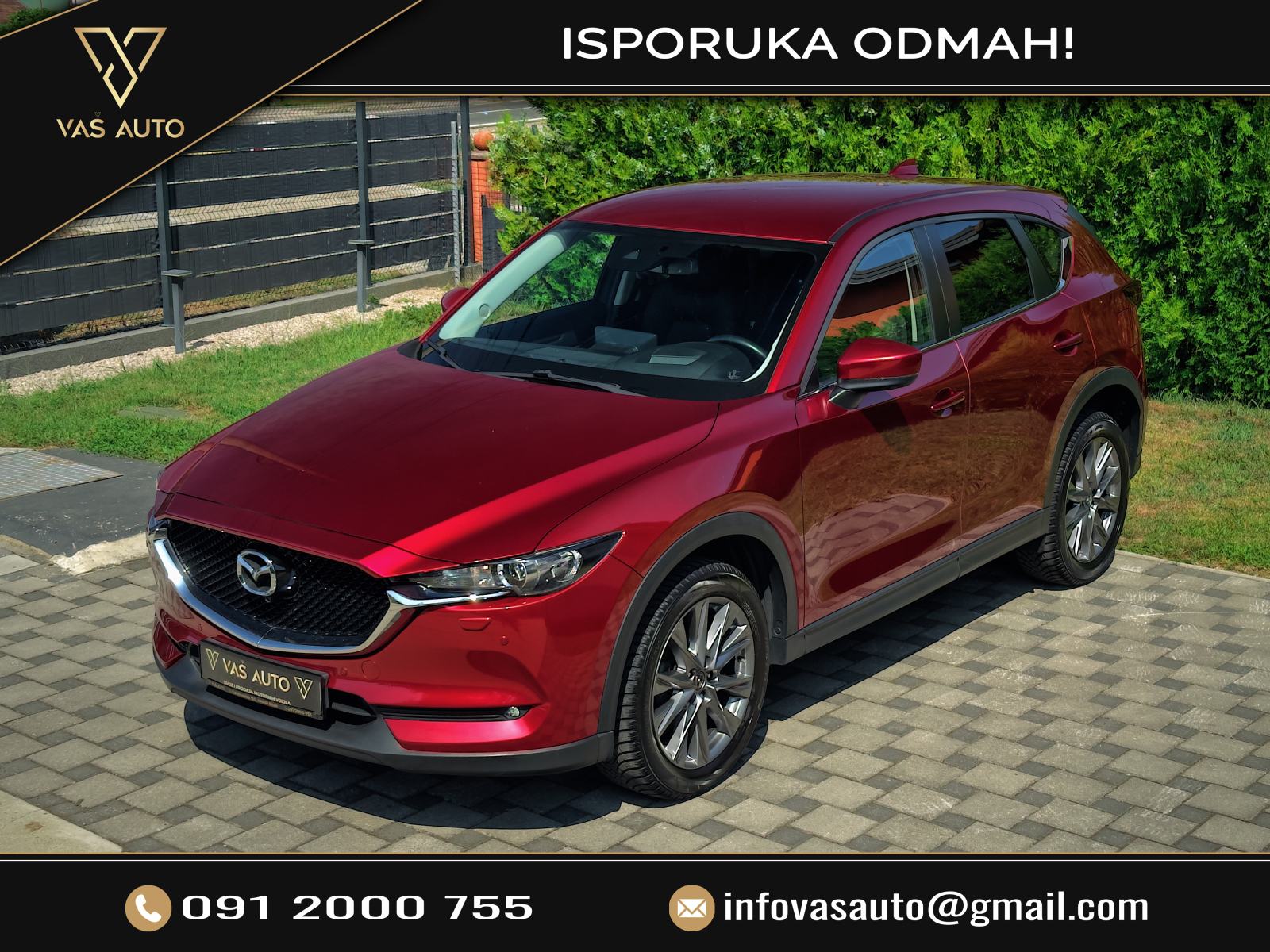 ⭐️ MAZDA CX-5 SKYACTIV G165 REVOLUTION, SOUL RED CRYSTAL ⭐️ 47000KM!!!, fotografija 1