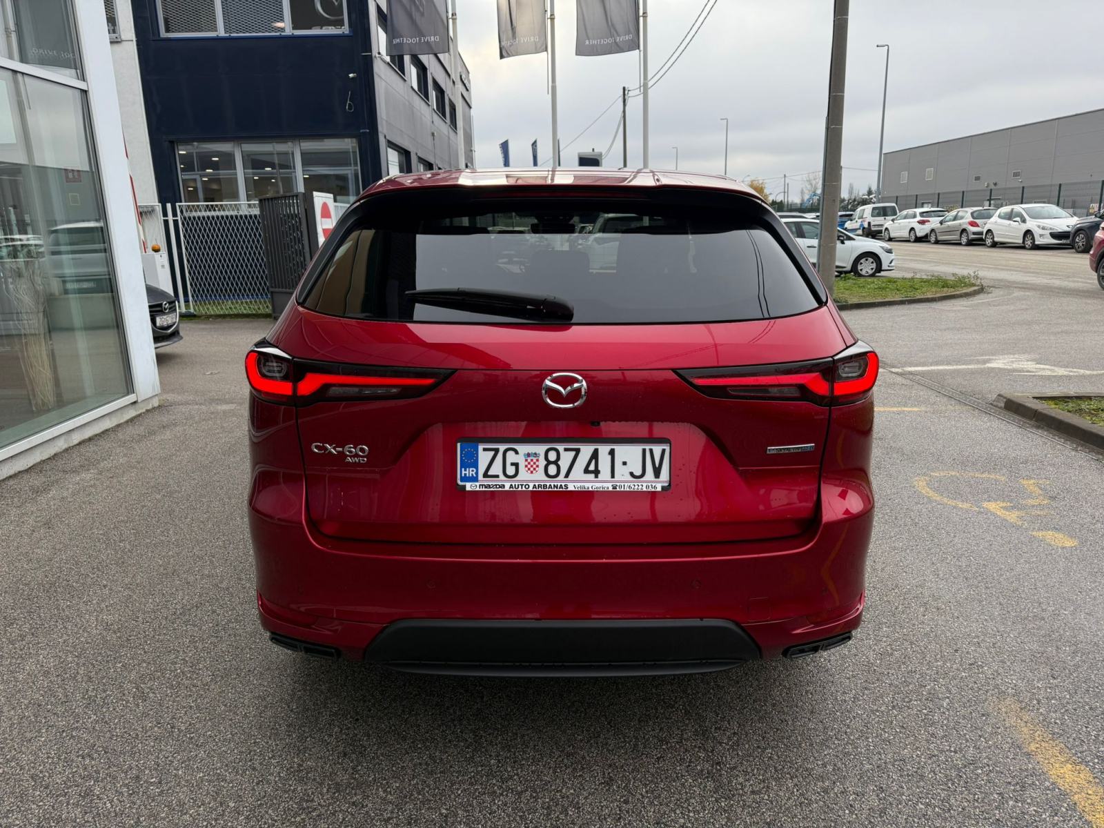 Mazda CX‑60 2.5L e‑SKYACT PHEV 327hp 8AT AWD HOMURA CON DRI, fotografija 2