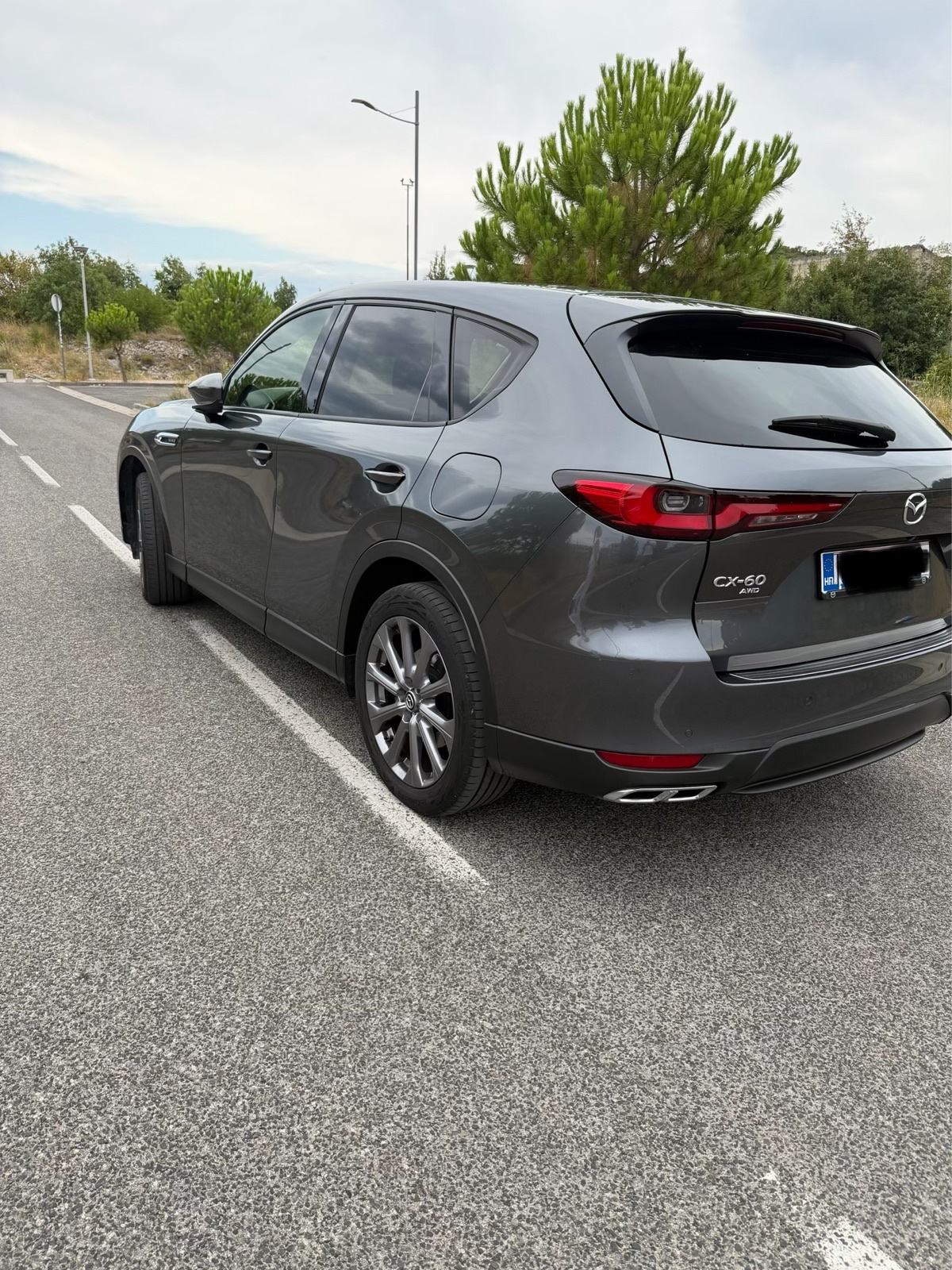 Mazda CX-60 D Exclusive-line 8AT 254 HP 360 kamera CON-P DRI-P, pogled izvana - slika 5