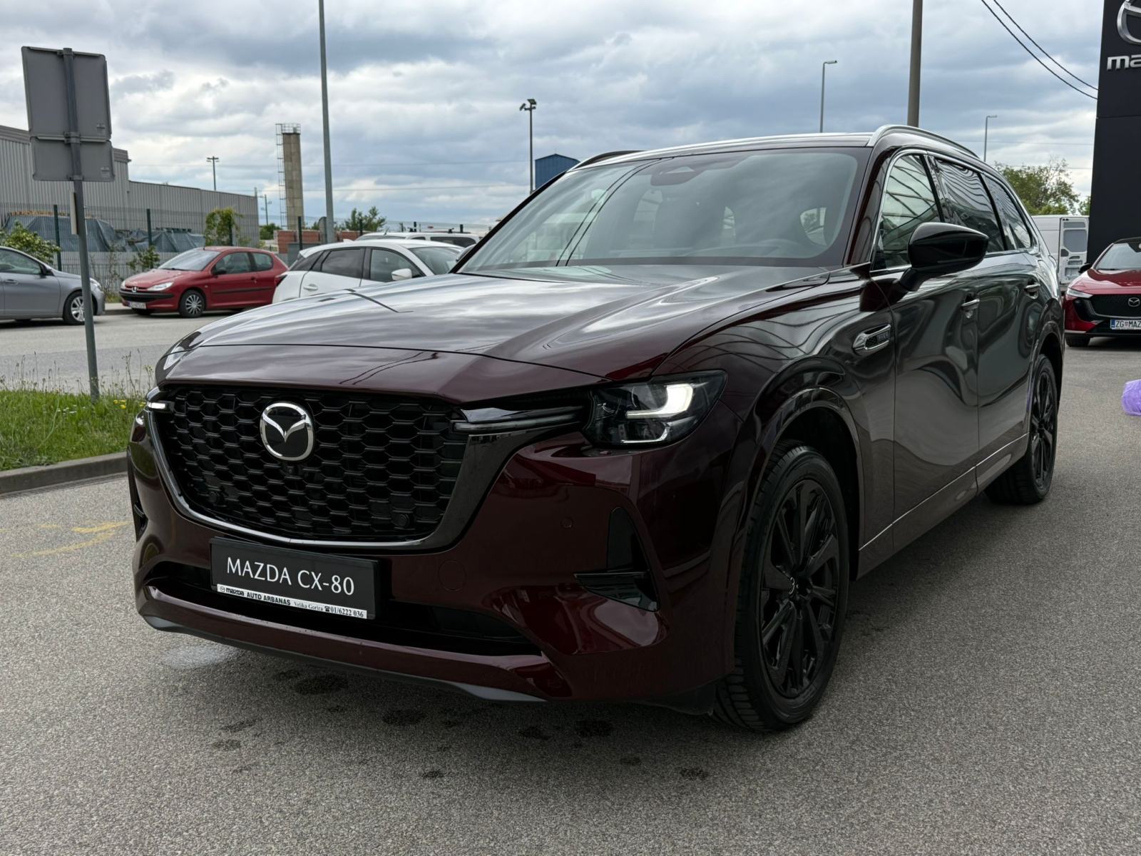 Mazda CX-80 PHEV HOMURA PLUS CAHO, pogled izvana - slika 2