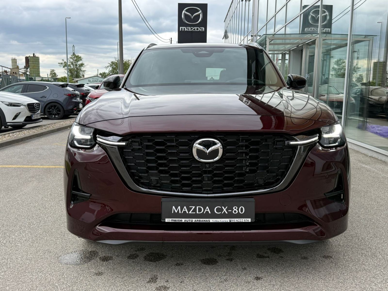 Mazda CX-80 PHEV HOMURA PLUS CAHO, pogled izvana - slika 1