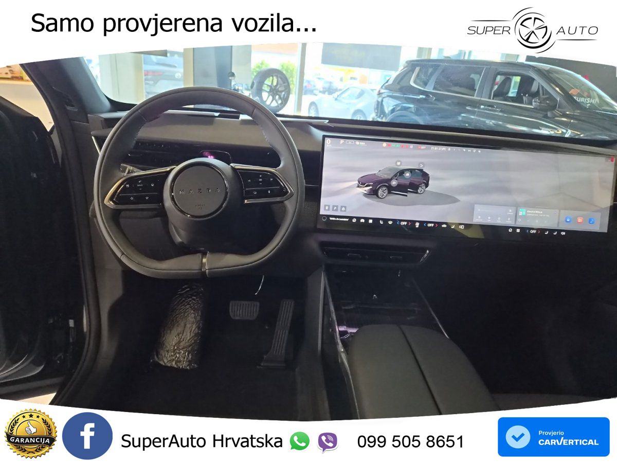 Mazda CX6e Aut. Takumi 136 KS, PANO+360+ACC+GR SJED+HEAD+KEY+LANE, fotografija 6