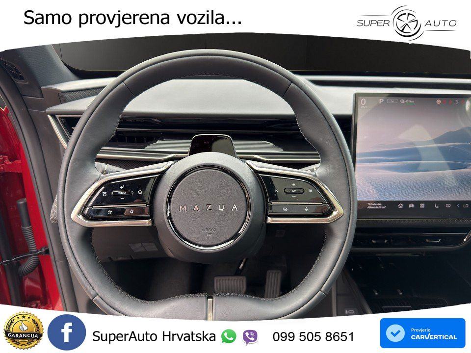 Mazda CX6e Aut. Takumi 258 KS, PANO+360+ACC+GR SJED+HEAD+KEY+LANE, fotografija 10
