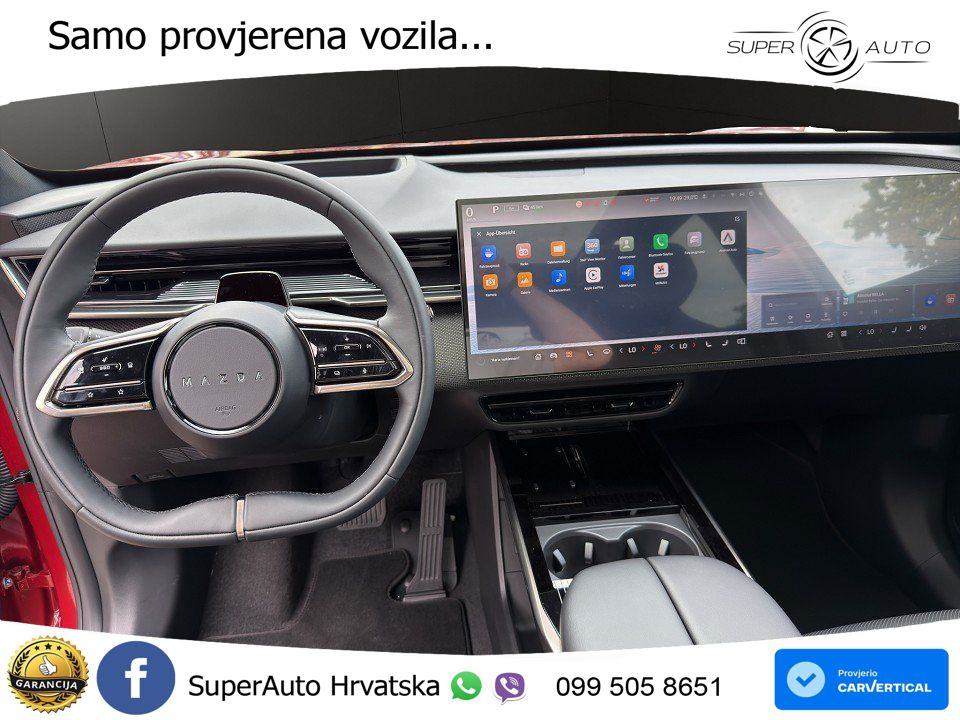 Mazda CX6e Aut. Takumi 258 KS, PANO+360+ACC+GR SJED+HEAD+KEY+LANE, fotografija 15
