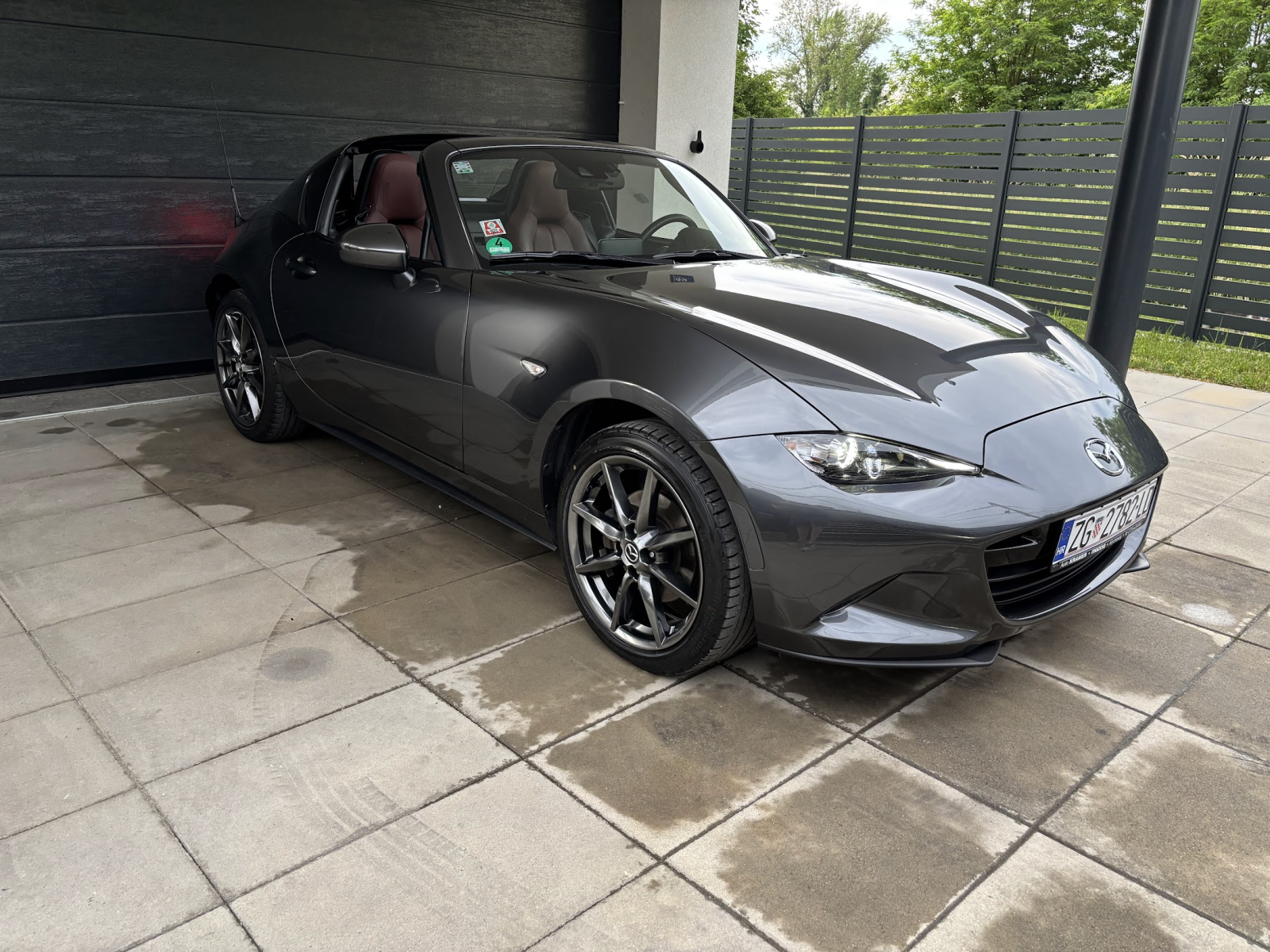 Mazda MX-5 RF ND G160 2.0 SPORTS LINE, MACHINE GREY, BOSE, SMEĐA KOŽA, fotografija 6