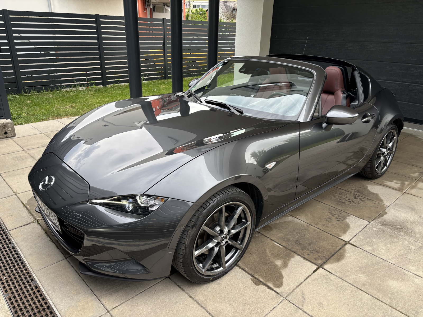 Mazda MX-5 RF ND G160 2.0 SPORTS LINE, MACHINE GREY, BOSE, SMEĐA KOŽA, fotografija 2