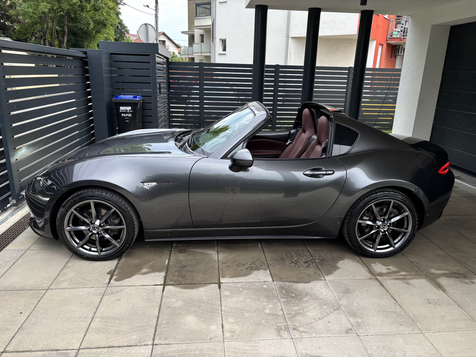 Mazda MX-5 RF ND G160 2.0 SPORTS LINE, MACHINE GREY, BOSE, SMEĐA KOŽA, fotografija 7