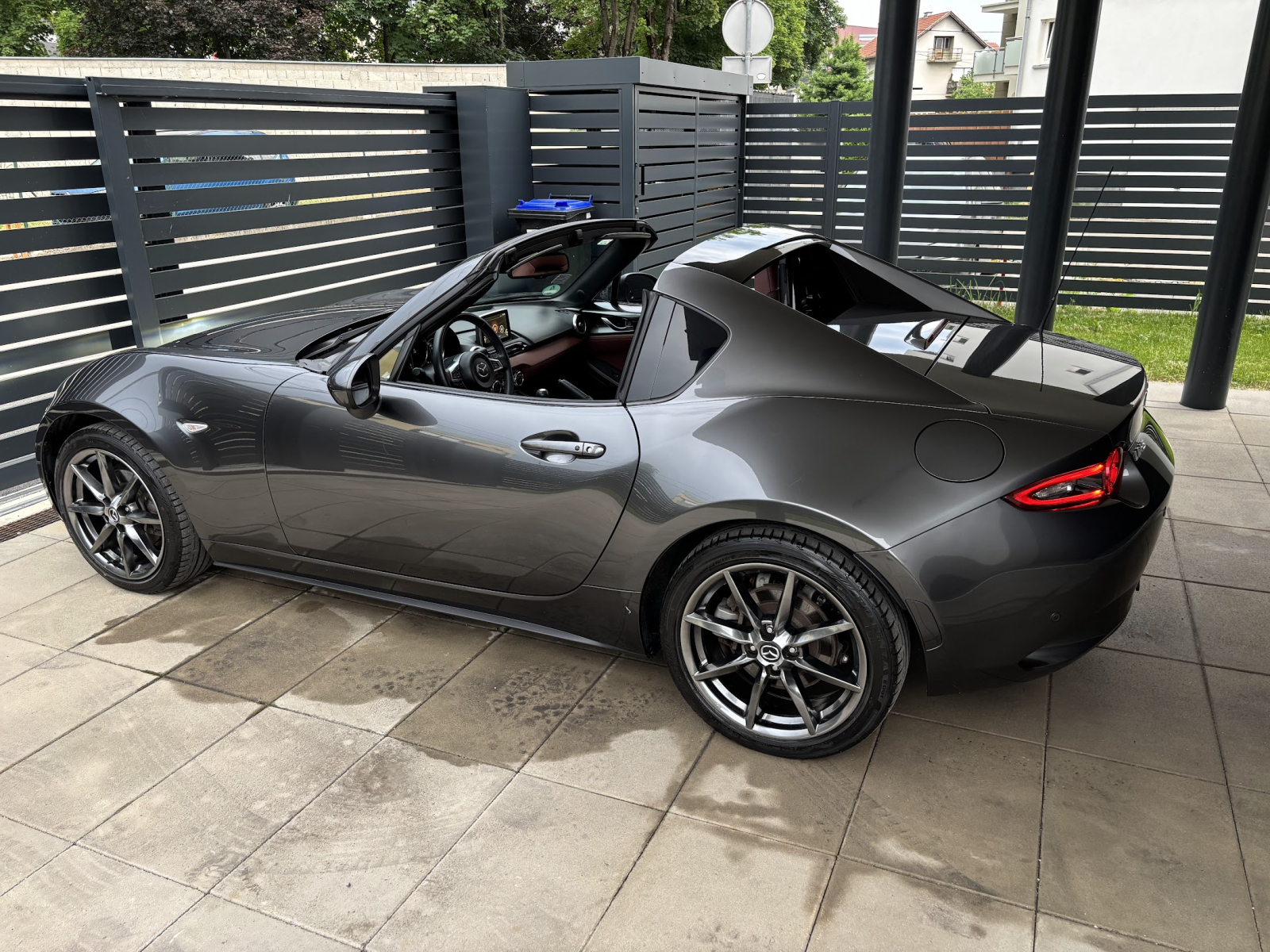 Mazda MX-5 RF ND G160 2.0 SPORTS LINE, MACHINE GREY, BOSE, SMEĐA KOŽA, fotografija 8