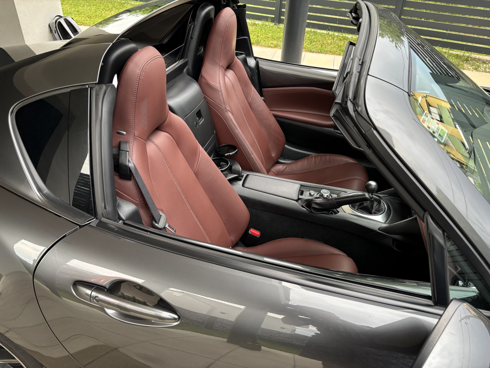 Mazda MX-5 RF ND G160 2.0 SPORTS LINE, MACHINE GREY, BOSE, SMEĐA KOŽA, fotografija 4