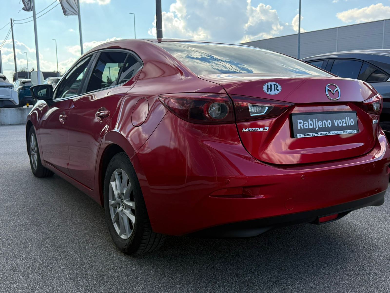 MAZDA3 CD 150 ATTRACTION - JAMSTVO 12 MJESECI, OČUVANO, SVI SERVISI, pogled izvana - slika 3