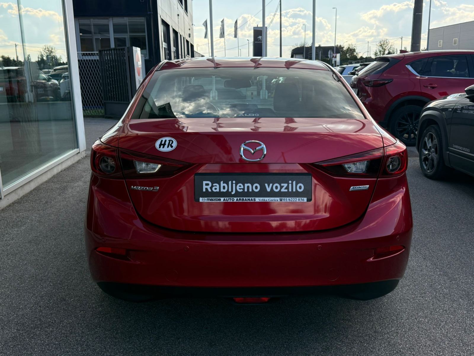 MAZDA3 CD 150 ATTRACTION - JAMSTVO 12 MJESECI, OČUVANO, SVI SERVISI, pogled izvana - slika 4
