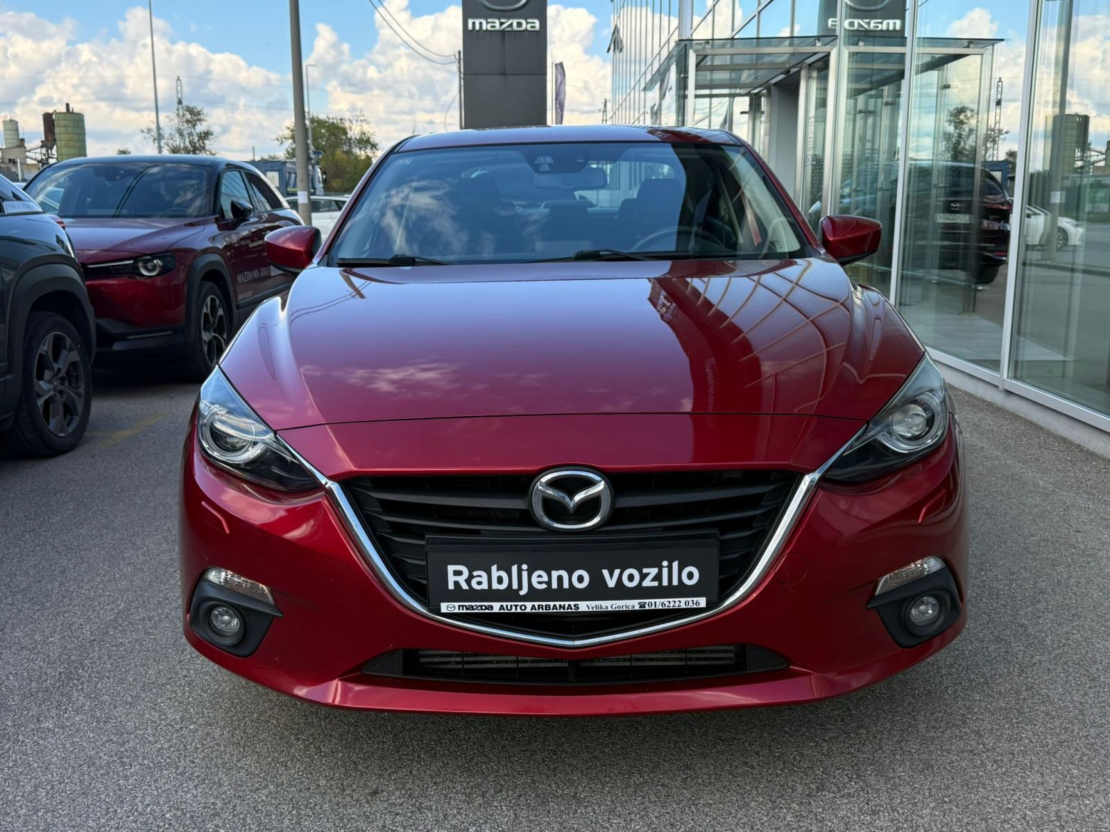 MAZDA3 CD 150 ATTRACTION - JAMSTVO 12 MJESECI, OČUVANO, SVI SERVISI, pogled izvana - slika 1