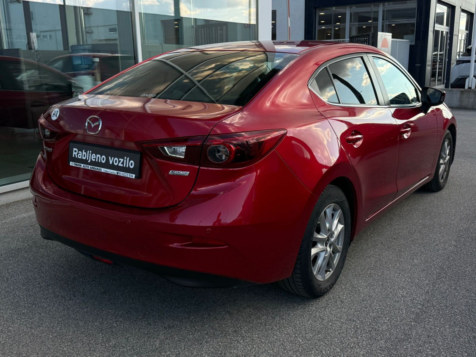 MAZDA3 CD 150 ATTRACTION - JAMSTVO 12 MJESECI, OČUVANO, SVI SERVISI, pogled izvana - slika 5