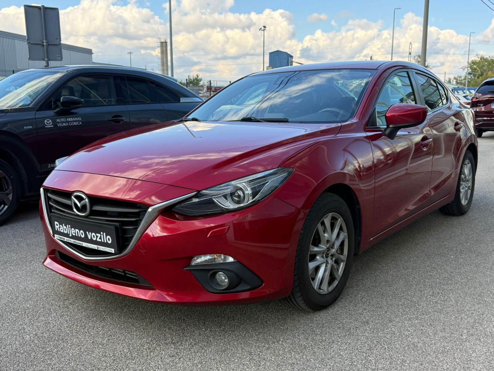MAZDA3 CD 150 ATTRACTION - JAMSTVO 12 MJESECI, OČUVANO, SVI SERVISI, pogled izvana - slika 2