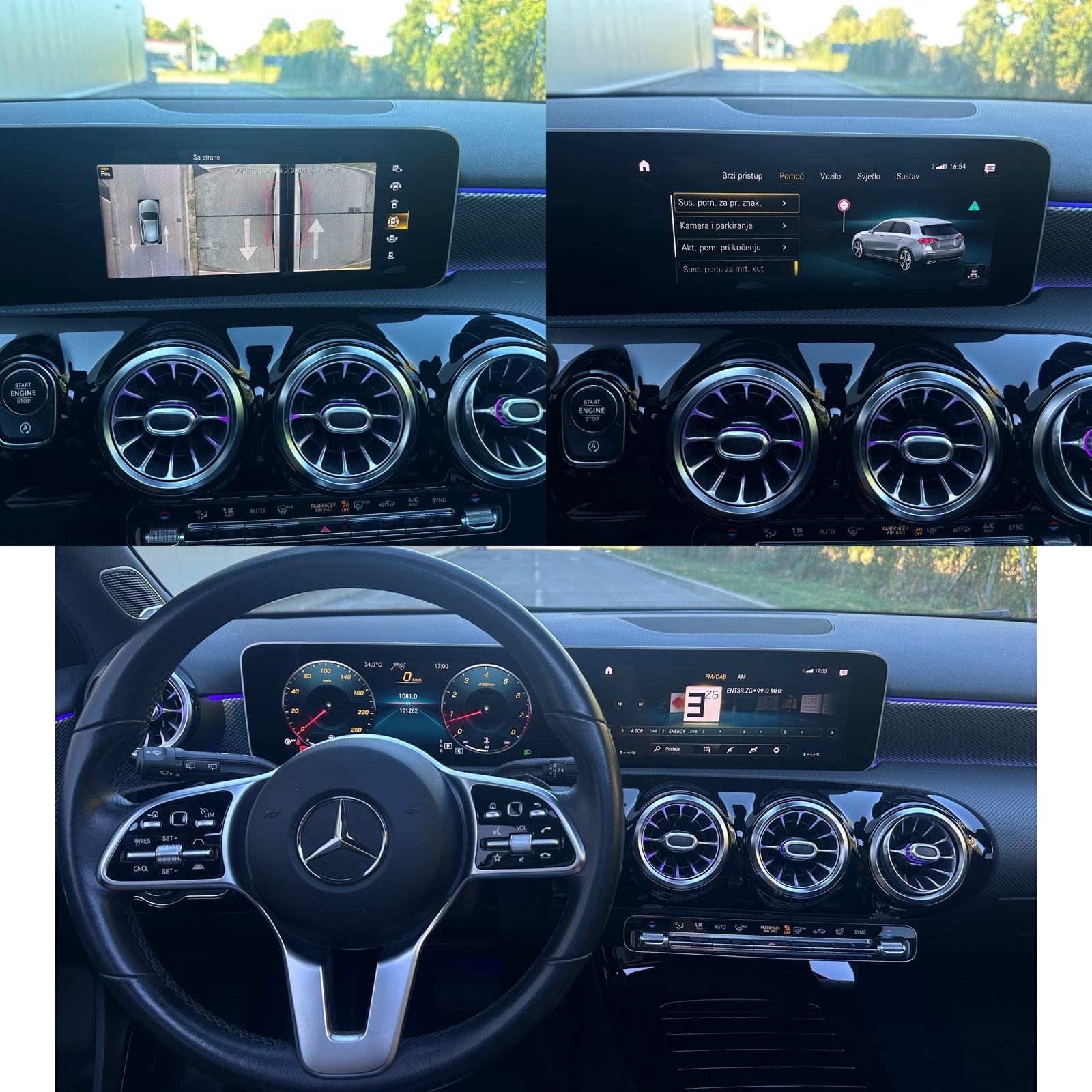 MB A220 4MATIC•100TKM•PANO•AMBI•WIDE SCREEN•BURMESTER•MRTVI KUT, fotografija 12
