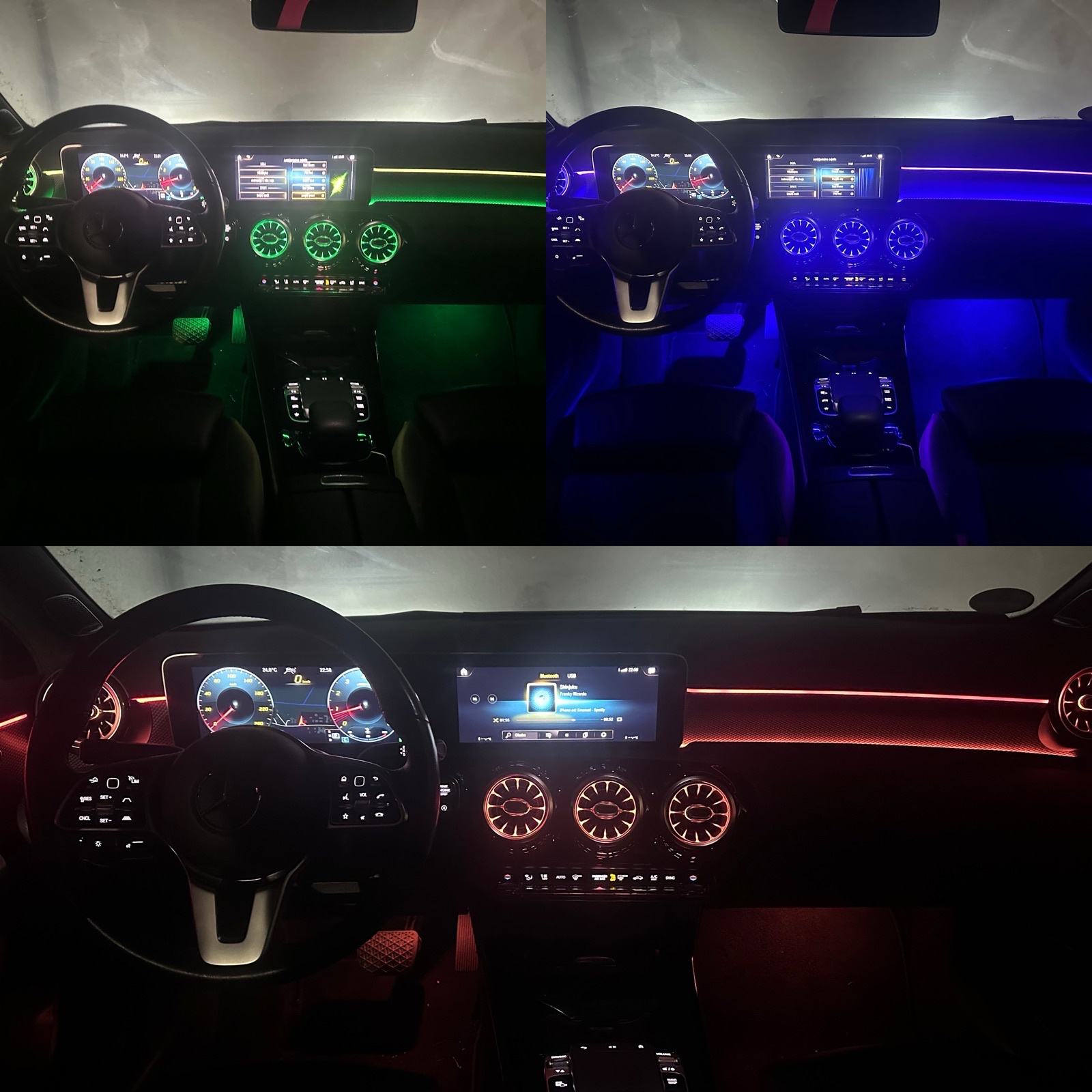 MB A220 4MATIC•100TKM•PANO•AMBI•WIDE SCREEN•BURMESTER•MRTVI KUT, fotografija 14