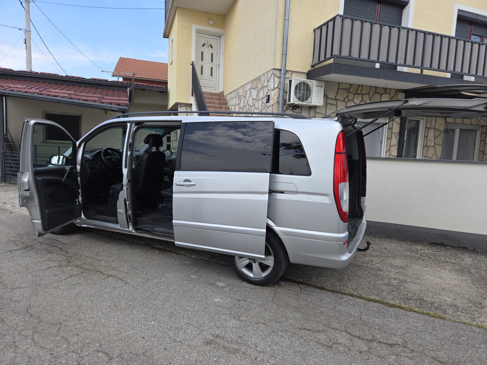 Mecedes Viano 3.0 Cdi V6 Long..Kombibus 7+1 sjedalo..9/26..Navi..Koža, fotografija 18