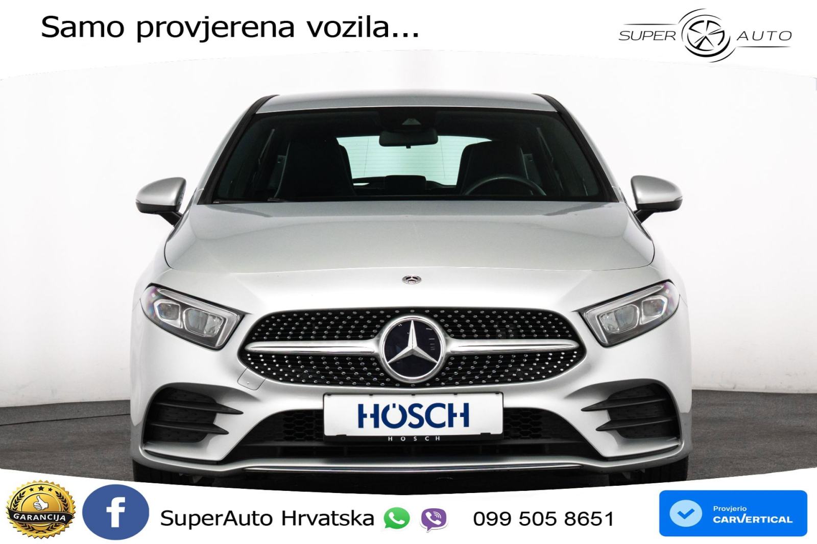 Mercedes A 250e Aut. AMG 218 KS, LED+TEM+KLIMA+PDC+VIRT, pogled izvana - slika 2
