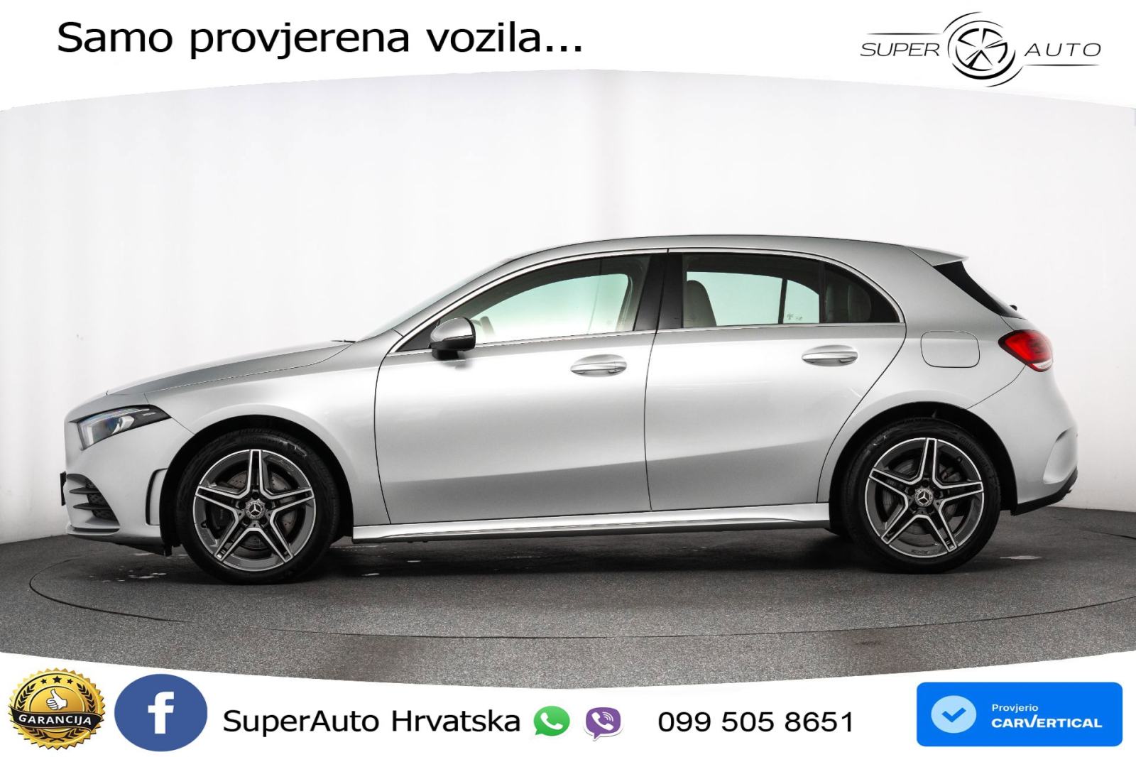Mercedes A 250e Aut. AMG 218 KS, LED+TEM+KLIMA+PDC+VIRT, pogled izvana - slika 3