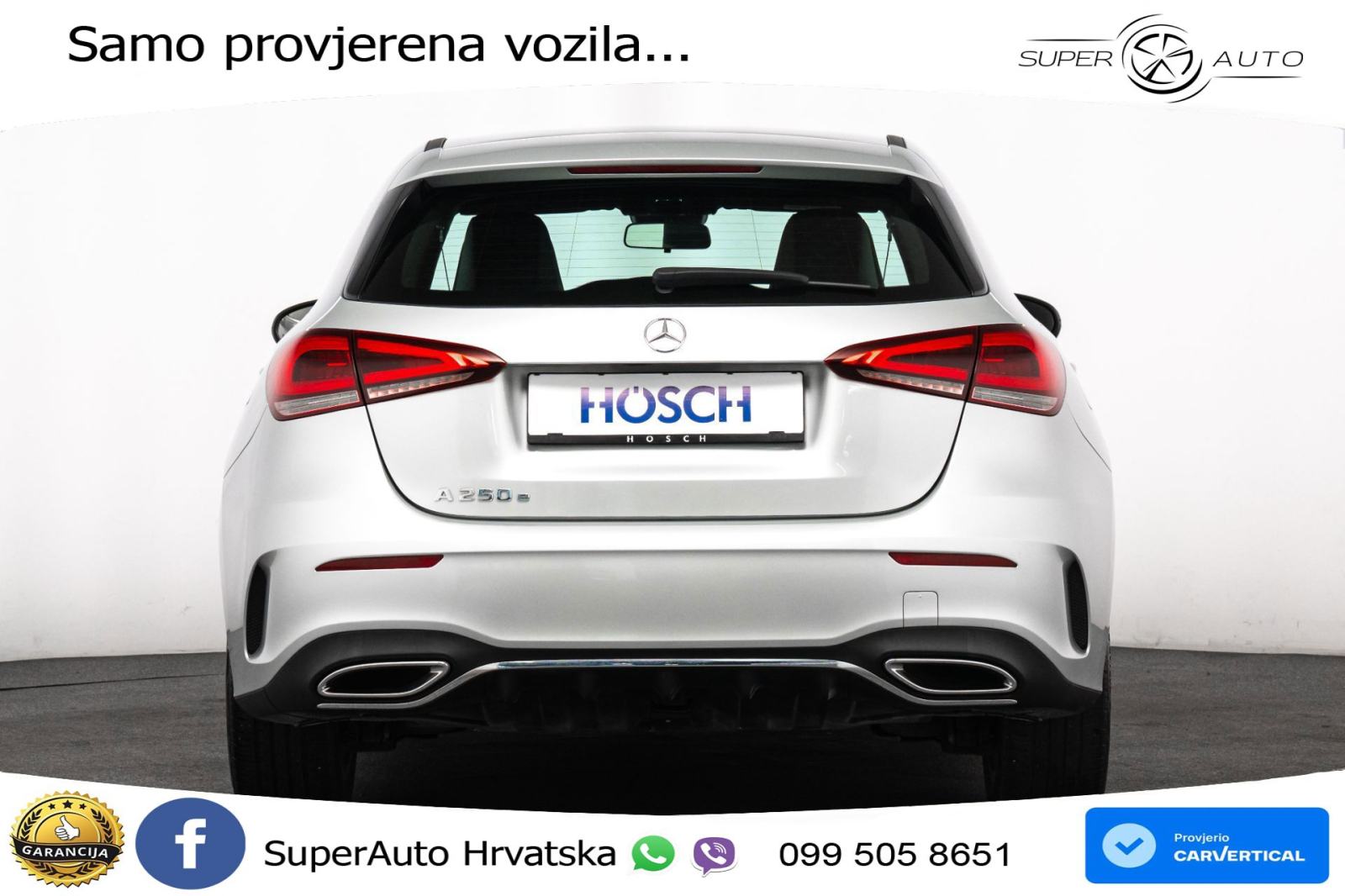 Mercedes A 250e Aut. AMG 218 KS, LED+TEM+KLIMA+PDC+VIRT, pogled izvana - slika 4