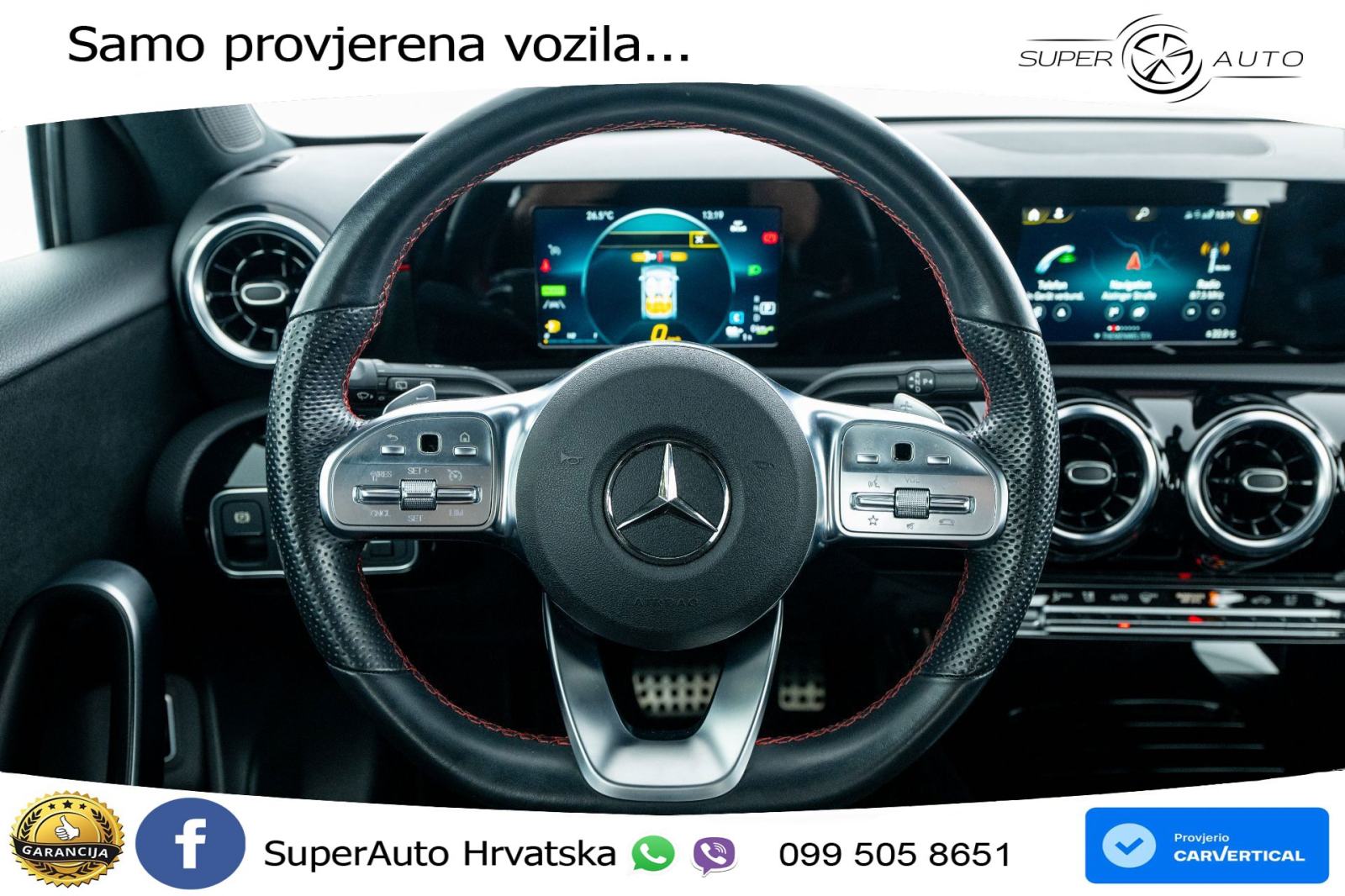 Mercedes A 250e Aut. AMG 218 KS, LED+TEM+KLIMA+PDC+VIRT, fotografija 7