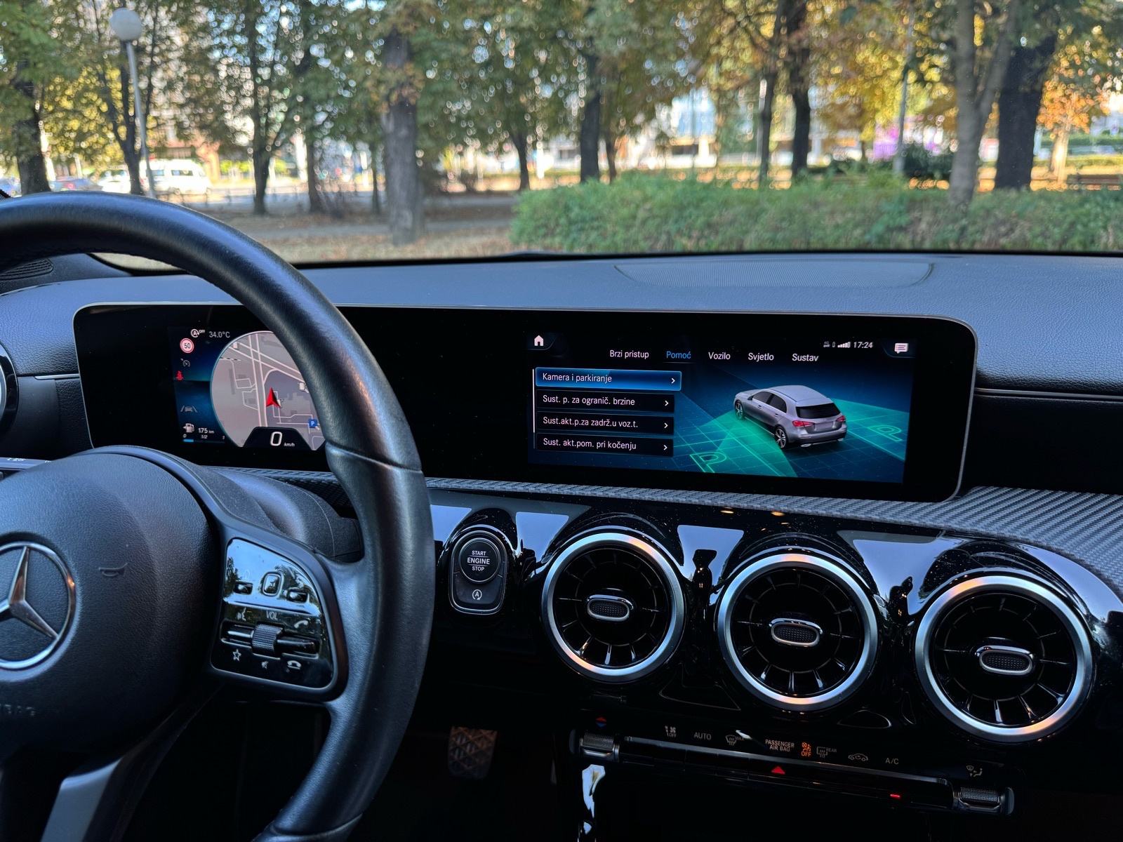 Mercedes A klasa 160d LED•KAMERA•NAVI•WIDESCREEN, fotografija 15