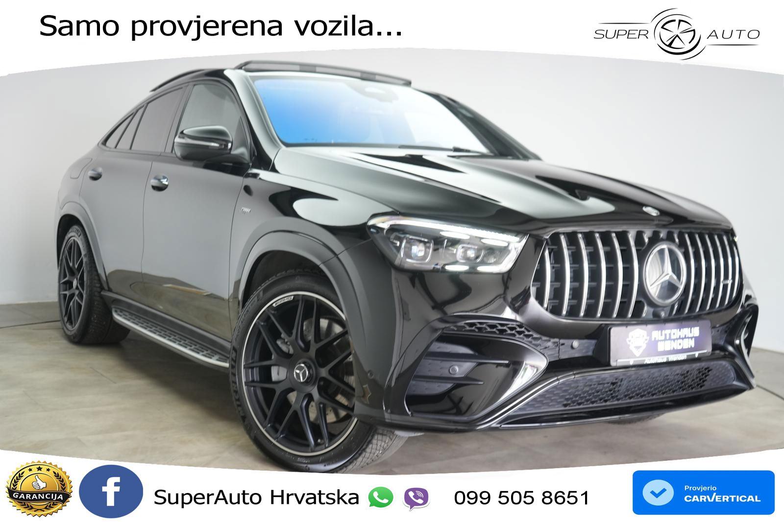 Mercedes AMG GLE 53 (435 KS) EQ Boost 4MATIC+ AMG SPEEDSHIFT TCT 9G, fotografija 1