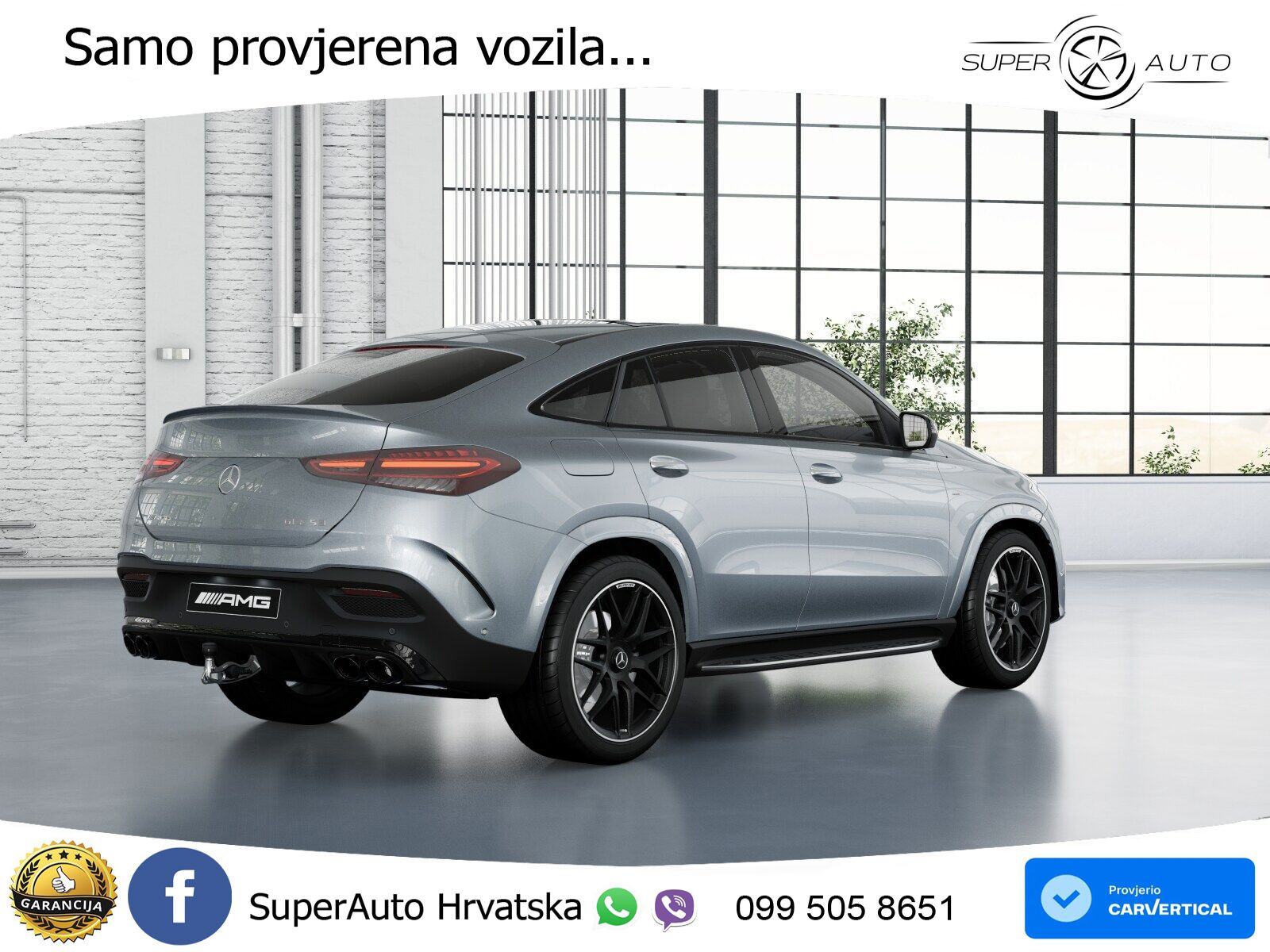 Mercedes AMG GLE Coupe 53 (435 KS) EQ Boost 4MATIC+ AMG SPEEDSHIFT TCT, fotografija 7