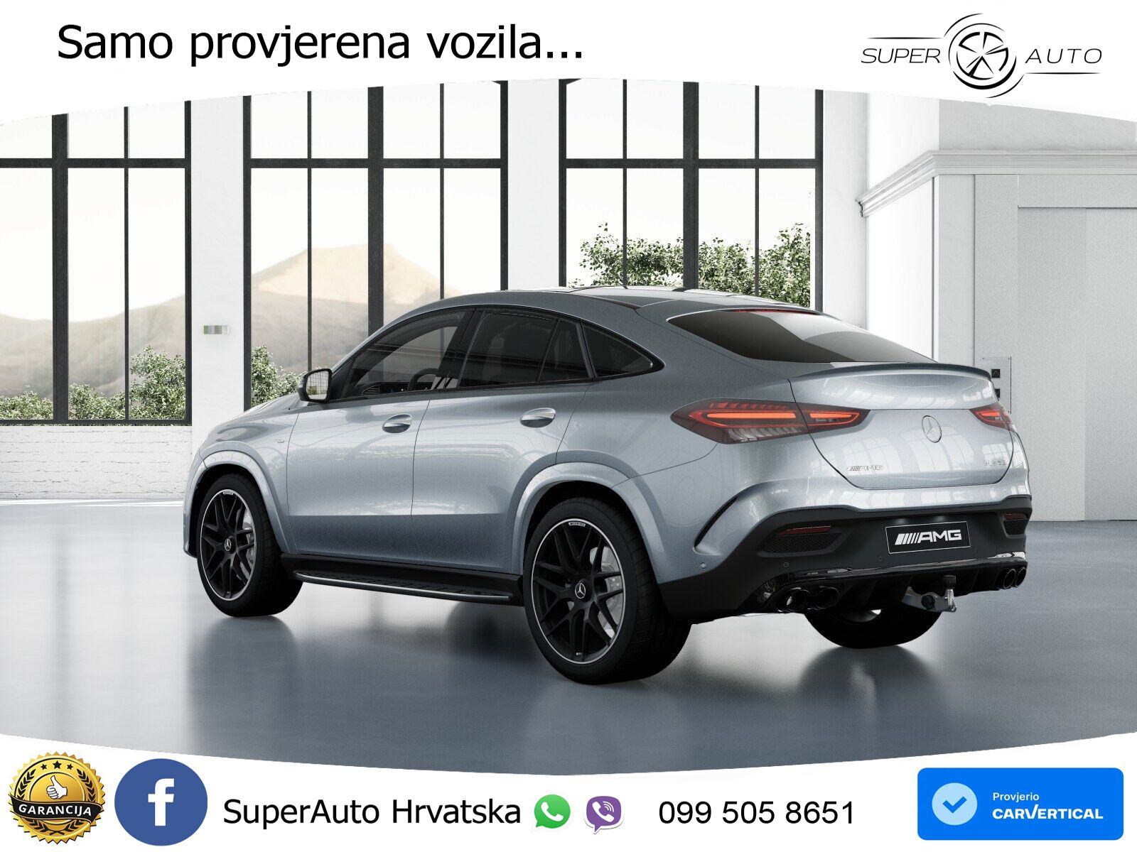 Mercedes AMG GLE Coupe 53 (435 KS) EQ Boost 4MATIC+ AMG SPEEDSHIFT TCT, fotografija 9