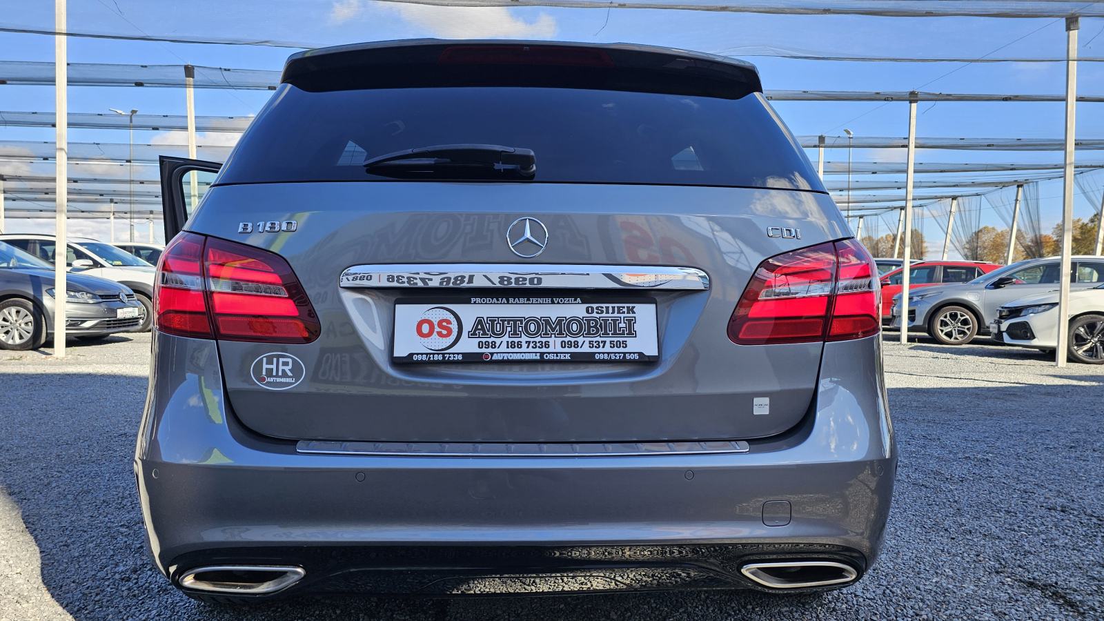 Mercedes B 180 CDI AMG,KLIMA.LED,TEMPOMAT,ALU 18,NAVI,PDC,JAMSTVO, fotografija 13