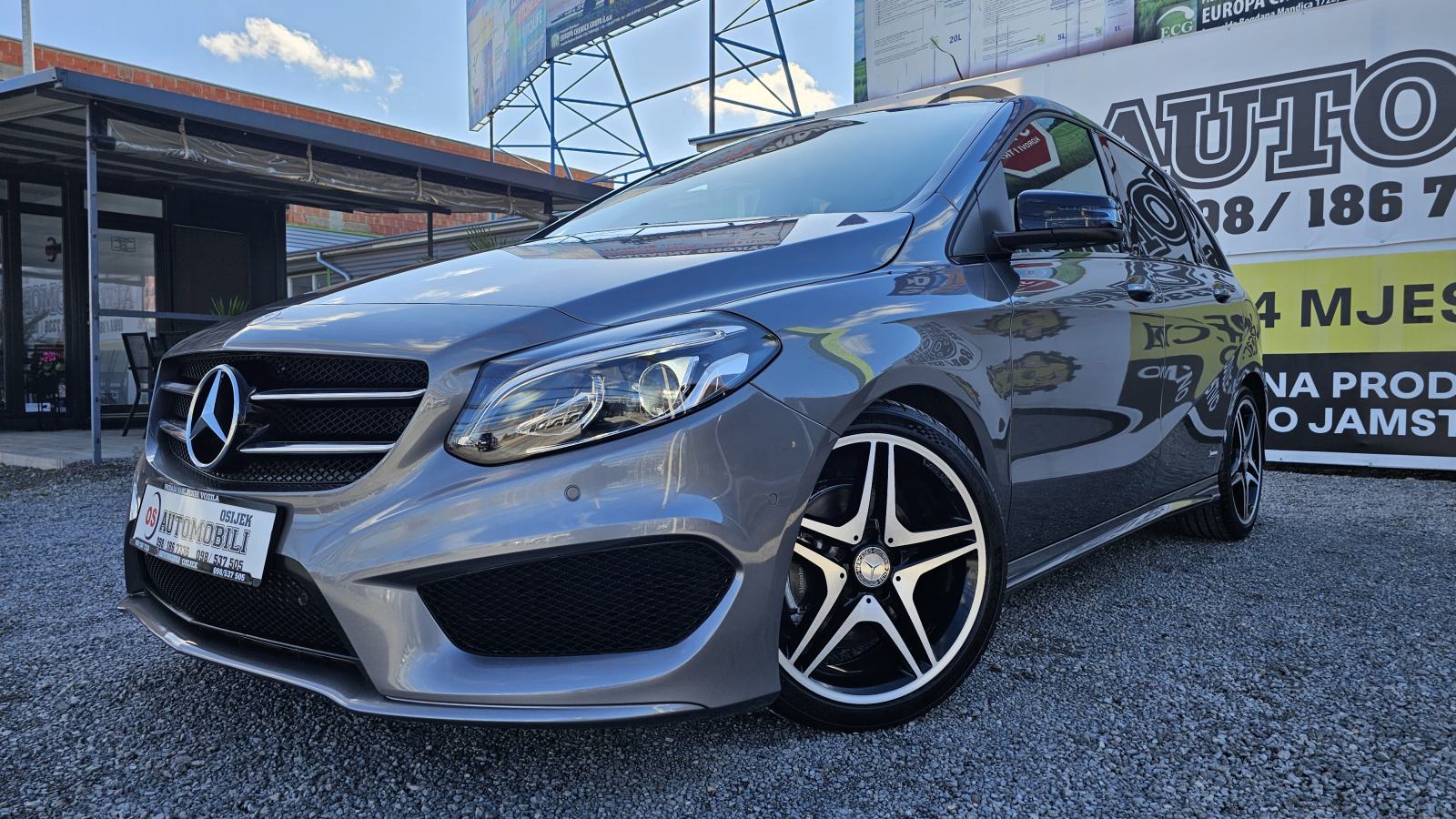 Mercedes B 180 CDI AMG,KLIMA.LED,TEMPOMAT,ALU 18,NAVI,PDC,JAMSTVO, pogled izvana - slika 1