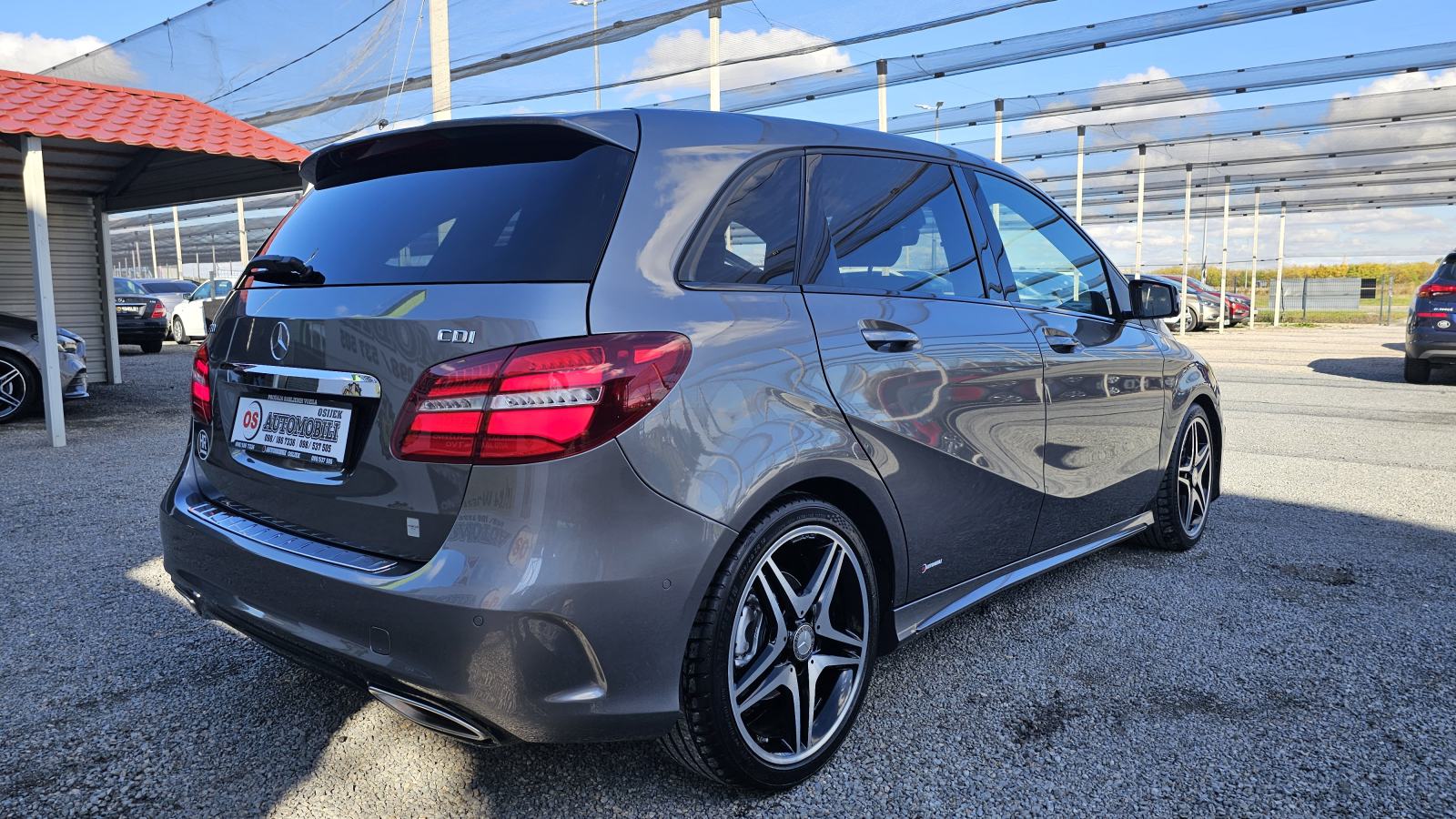 Mercedes B 180 CDI AMG,KLIMA.LED,TEMPOMAT,ALU 18,NAVI,PDC,JAMSTVO, fotografija 7