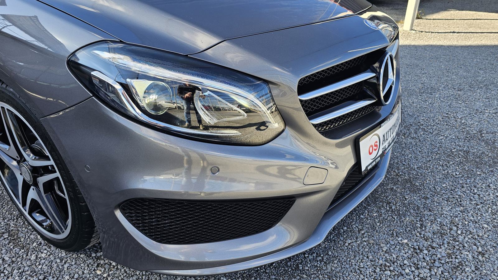 Mercedes B 180 CDI AMG,KLIMA.LED,TEMPOMAT,ALU 18,NAVI,PDC,JAMSTVO, pogled izvana - slika 2