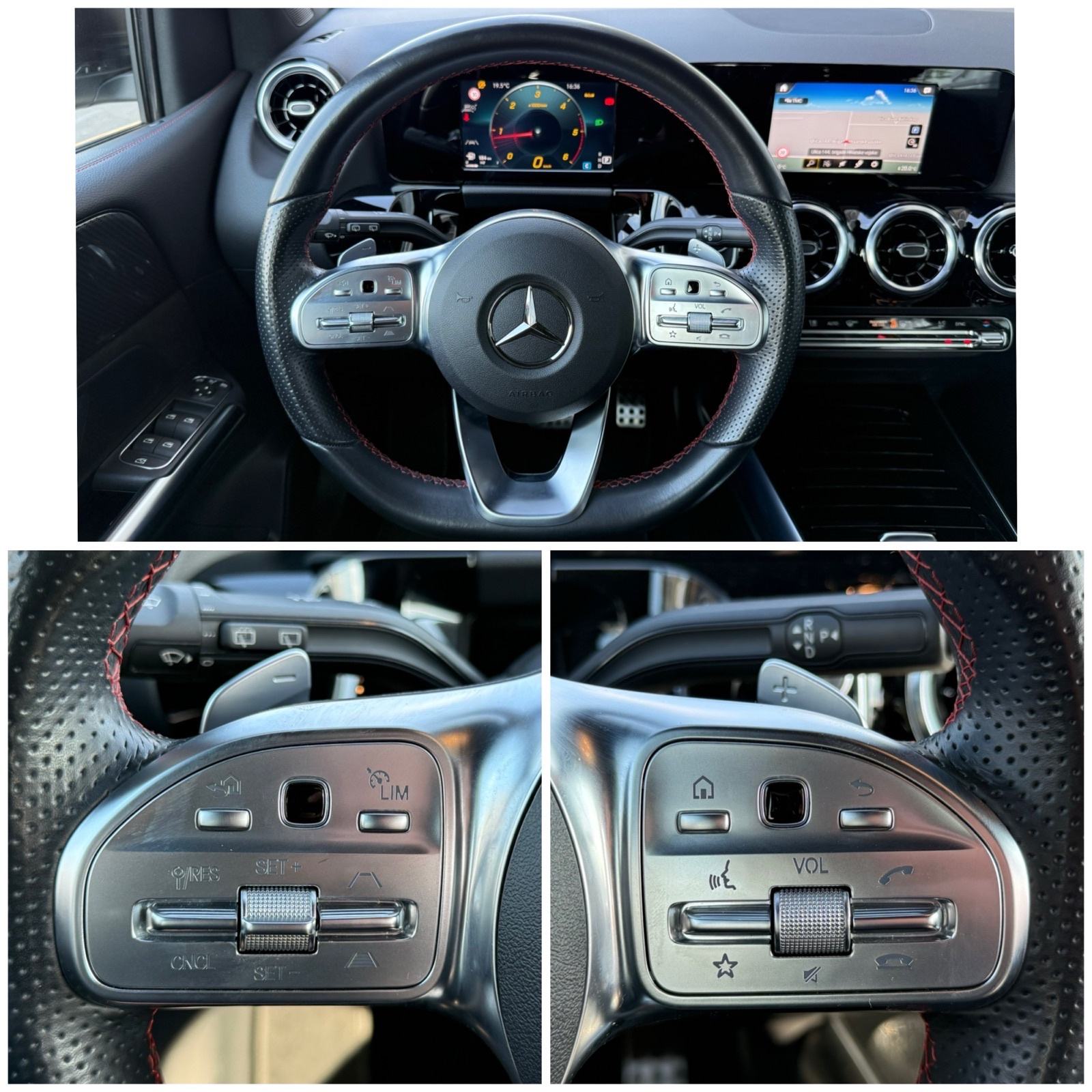 Mercedes B200d AUTOMATIK AMG °NAVI°JAMSTVO 12MJ°LEASING BEZ UČEŠĆA°, fotografija 19