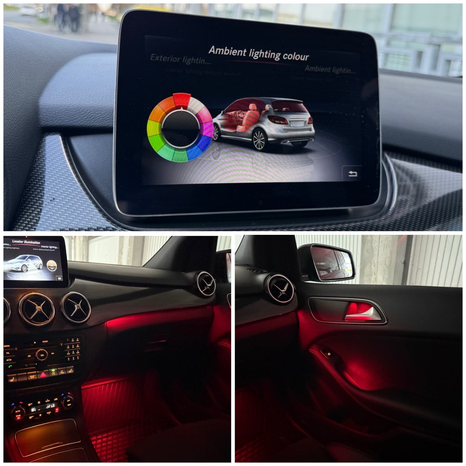 Mercedes B200d AUTOMATIK AMG °NAVI°KAMERA°PANORAMA°ALCANTARA°NIJE UVOZ, fotografija 17