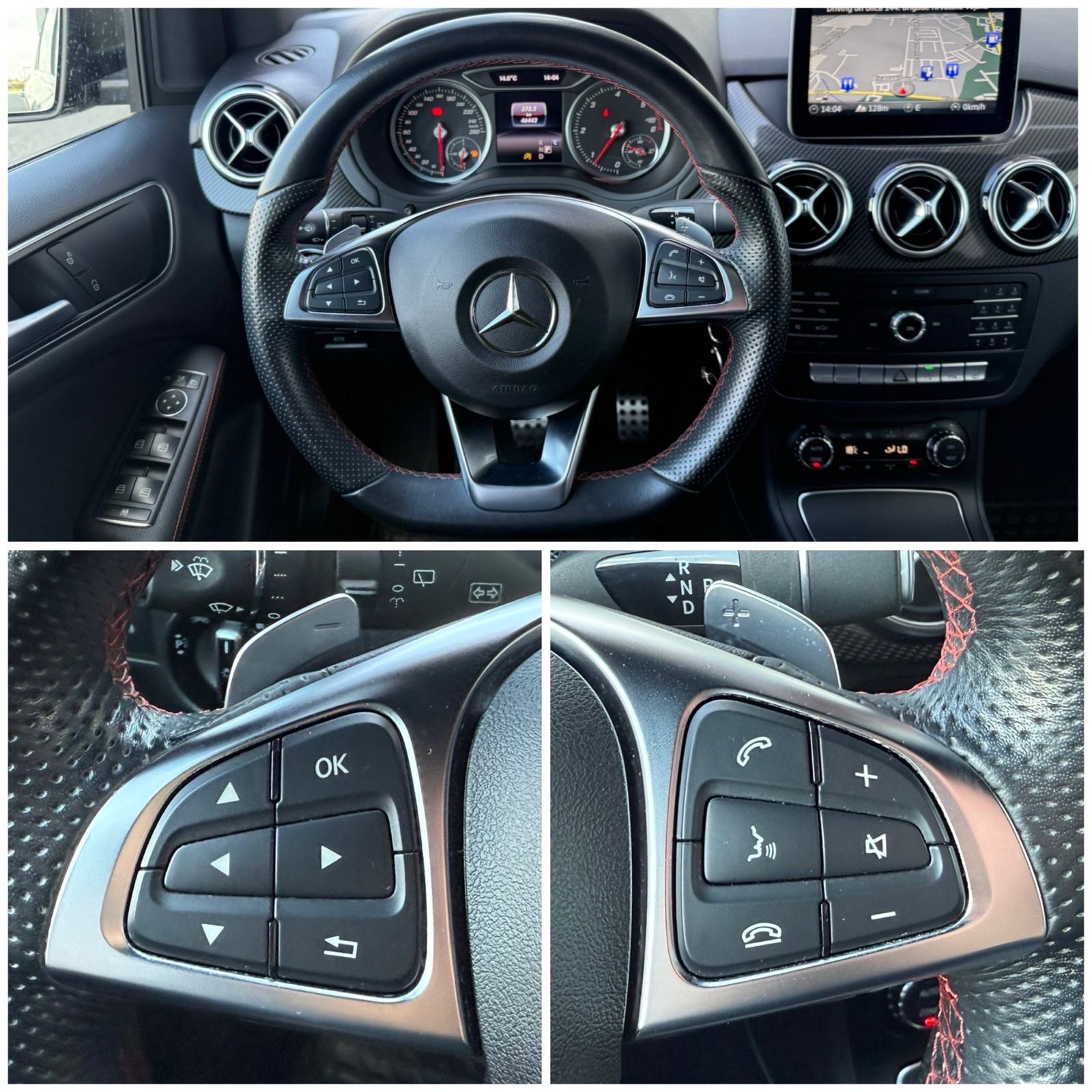 Mercedes B200d AUTOMATIK AMG °NAVI°KAMERA°PANORAMA°ALCANTARA°NIJE UVOZ, fotografija 18