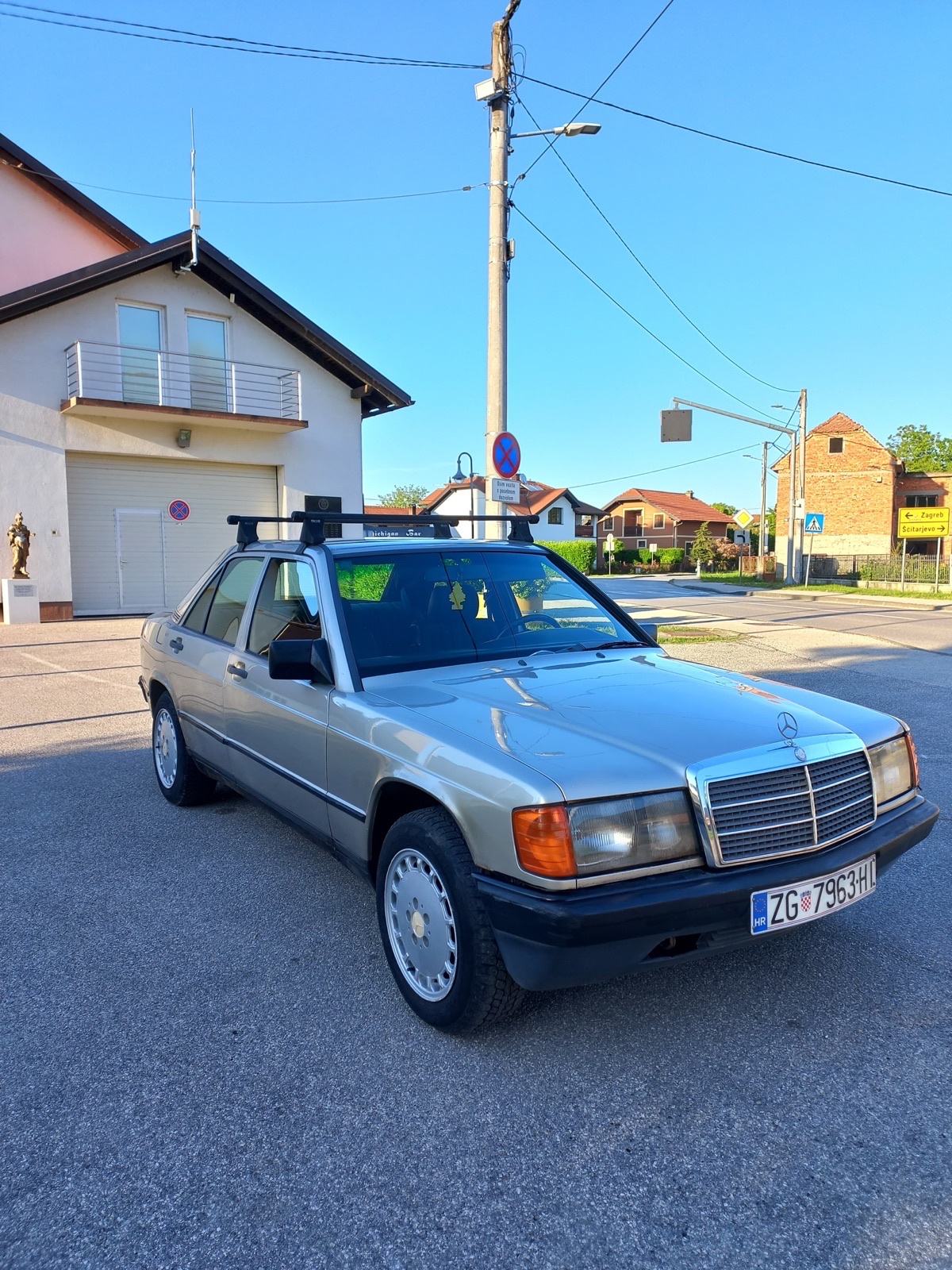 Mercedes-Benz 190 D IZEL AUTO DOBAR MOGUCA ZAMJENA, fotografija 11