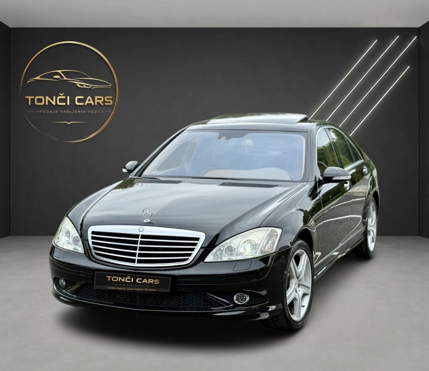 Mercedes-Benz S 320 CDI 4 MATIC AMG * 235 KS * ŠIBER ZRAČNI OVJES*H&K, pogled izvana - slika 1