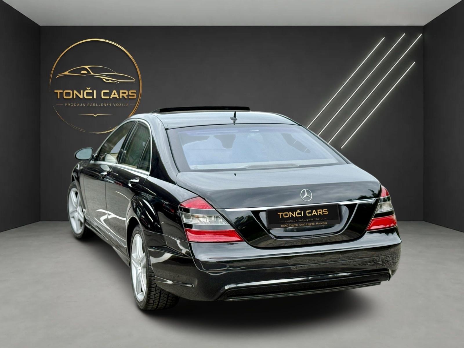 Mercedes-Benz S 320 CDI 4 MATIC AMG * 235 KS * ŠIBER ZRAČNI OVJES*H&K, pogled izvana - slika 4