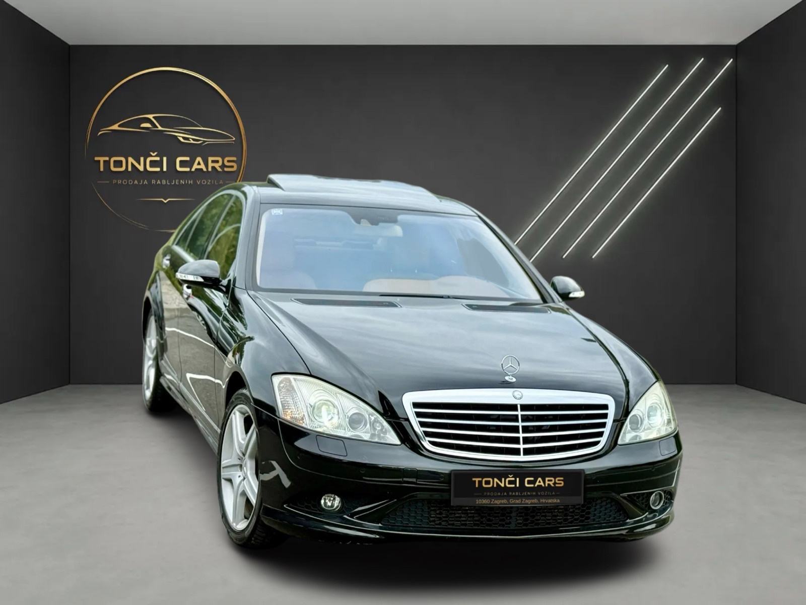 Mercedes-Benz S 320 CDI 4 MATIC AMG * 235 KS * ŠIBER ZRAČNI OVJES*H&K, pogled izvana - slika 3