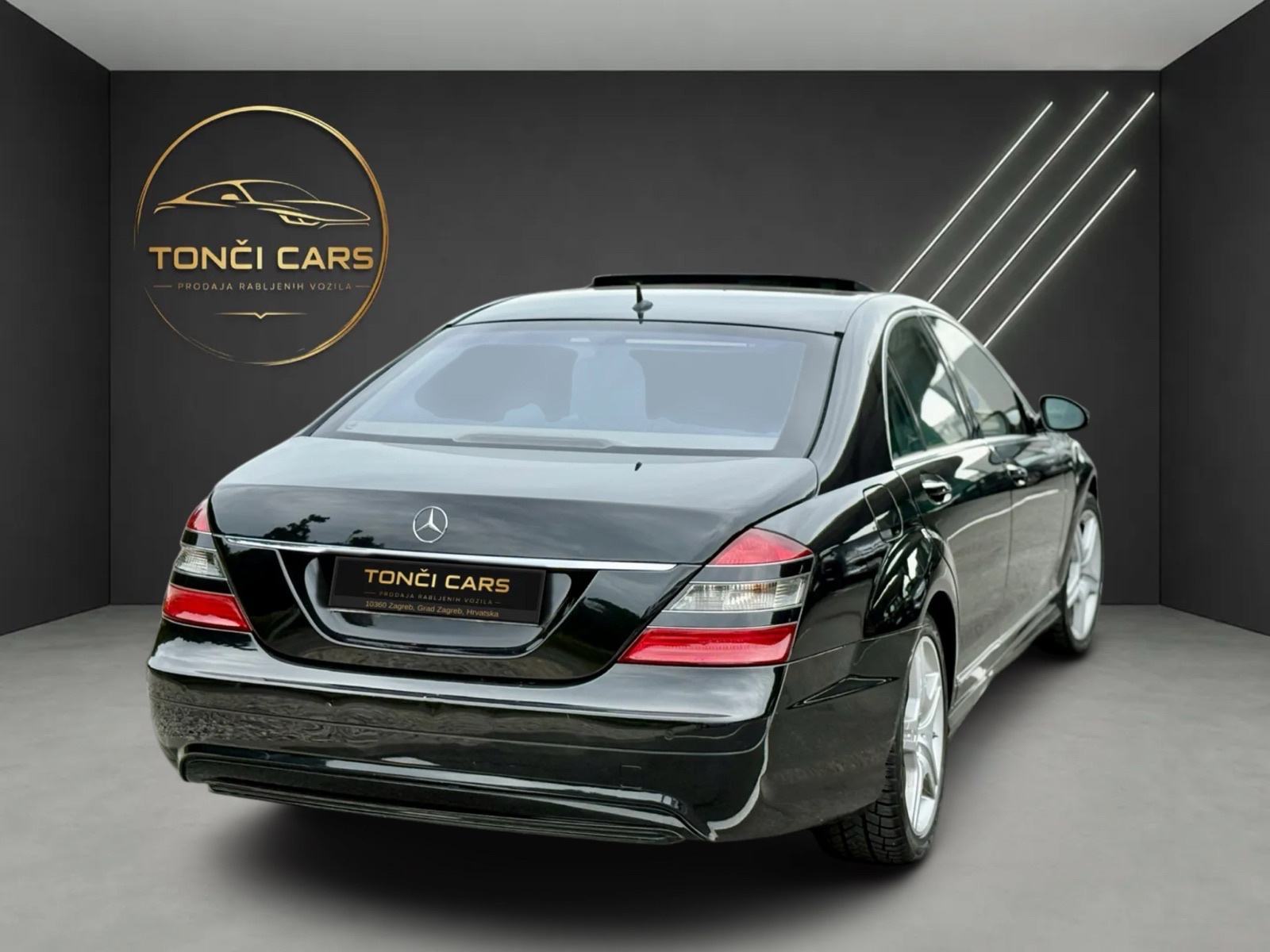 Mercedes-Benz S 320 CDI 4 MATIC AMG * 235 KS * ŠIBER ZRAČNI OVJES*H&K, pogled izvana - slika 2
