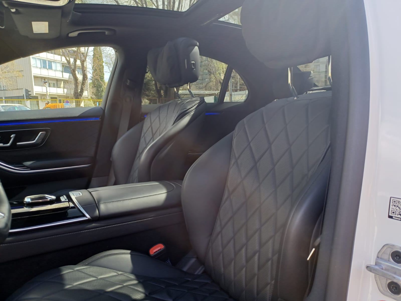 Mercedes-Benz S 350 D 4M 3XAMG LINE,PANO,BURMA,MATRIX,360,PERLA BIJELI, fotografija 14