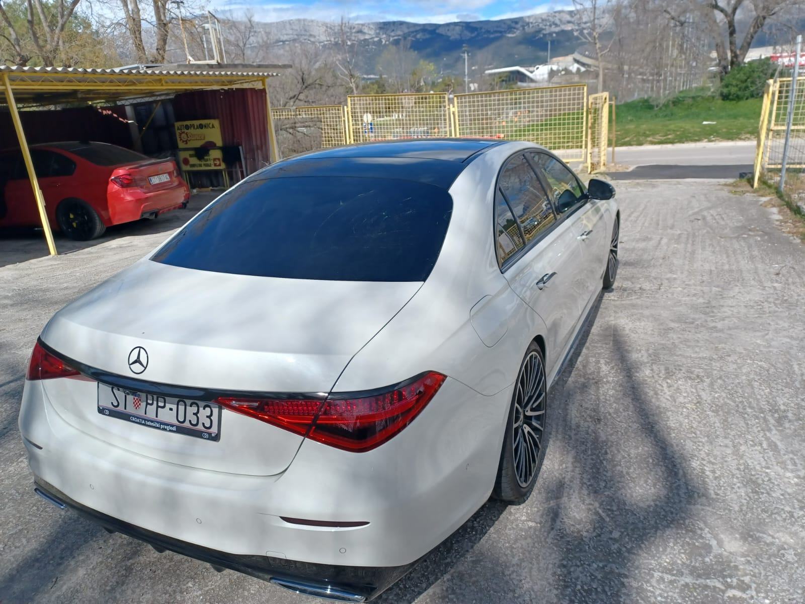 Mercedes-Benz S 350 D 4M 3XAMG LINE,PANO,BURMA,MATRIX,360,PERLA BIJELI, fotografija 5