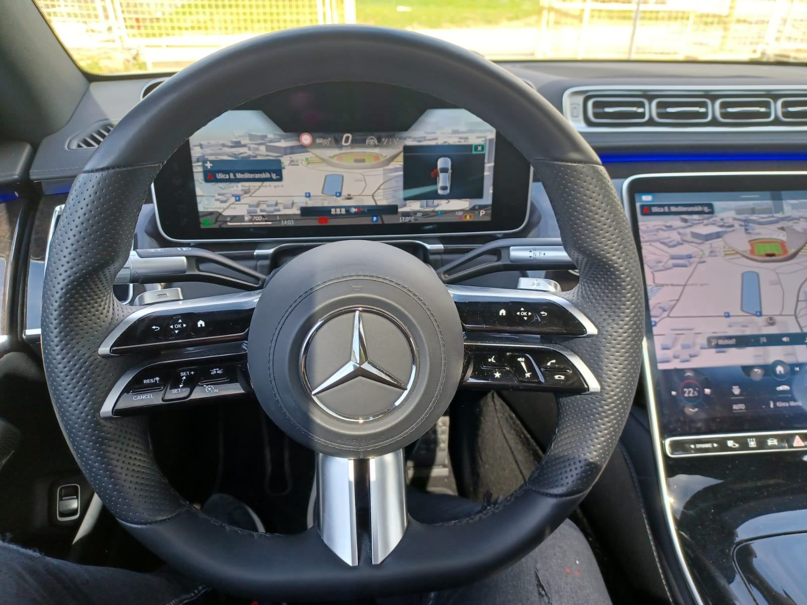 Mercedes-Benz S 350 D 4M 3XAMG LINE,PANO,BURMA,MATRIX,360,PERLA BIJELI, fotografija 20