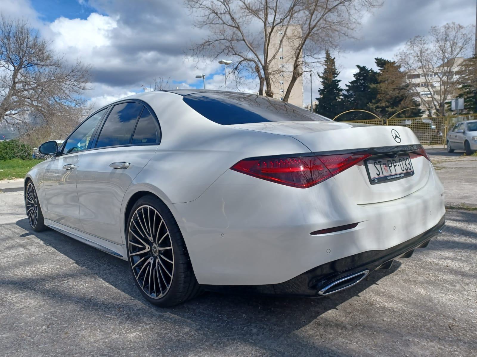 Mercedes-Benz S 350 D 4M 3XAMG LINE,PANO,BURMA,MATRIX,360,PERLA BIJELI, fotografija 6