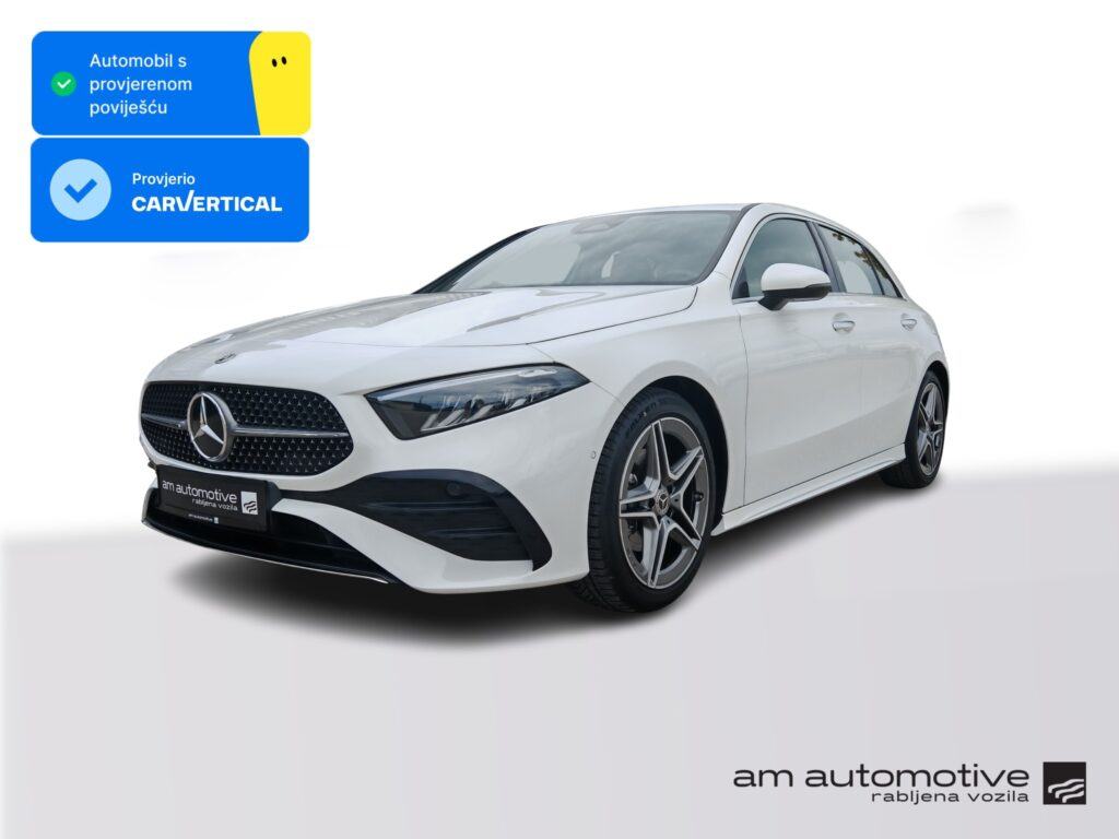 Mercedes-Benz A 200 AMG Line, aut., jamstvo 24 mj., od 370,00€/mj, pogled izvana - slika 1