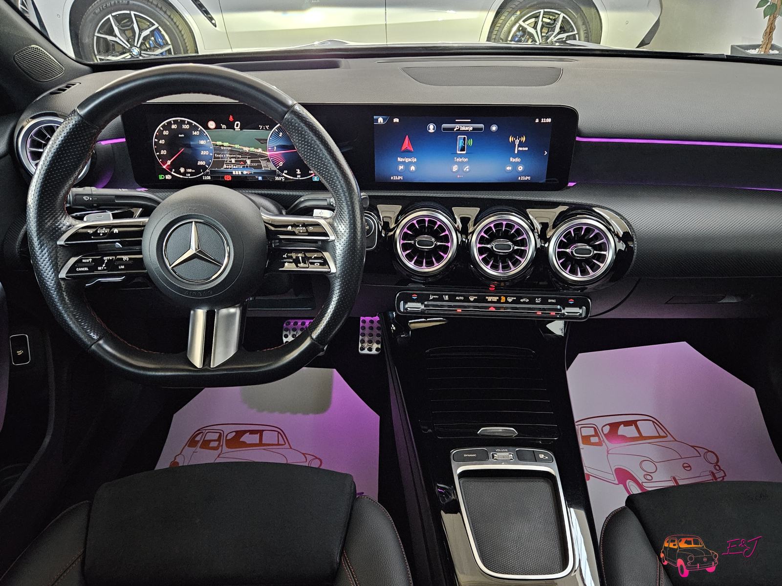 Mercedes-Benz A 200 d AMG-LINE PANORAMA 360KAMERA MEMORY HUD M-BEAM, fotografija 9